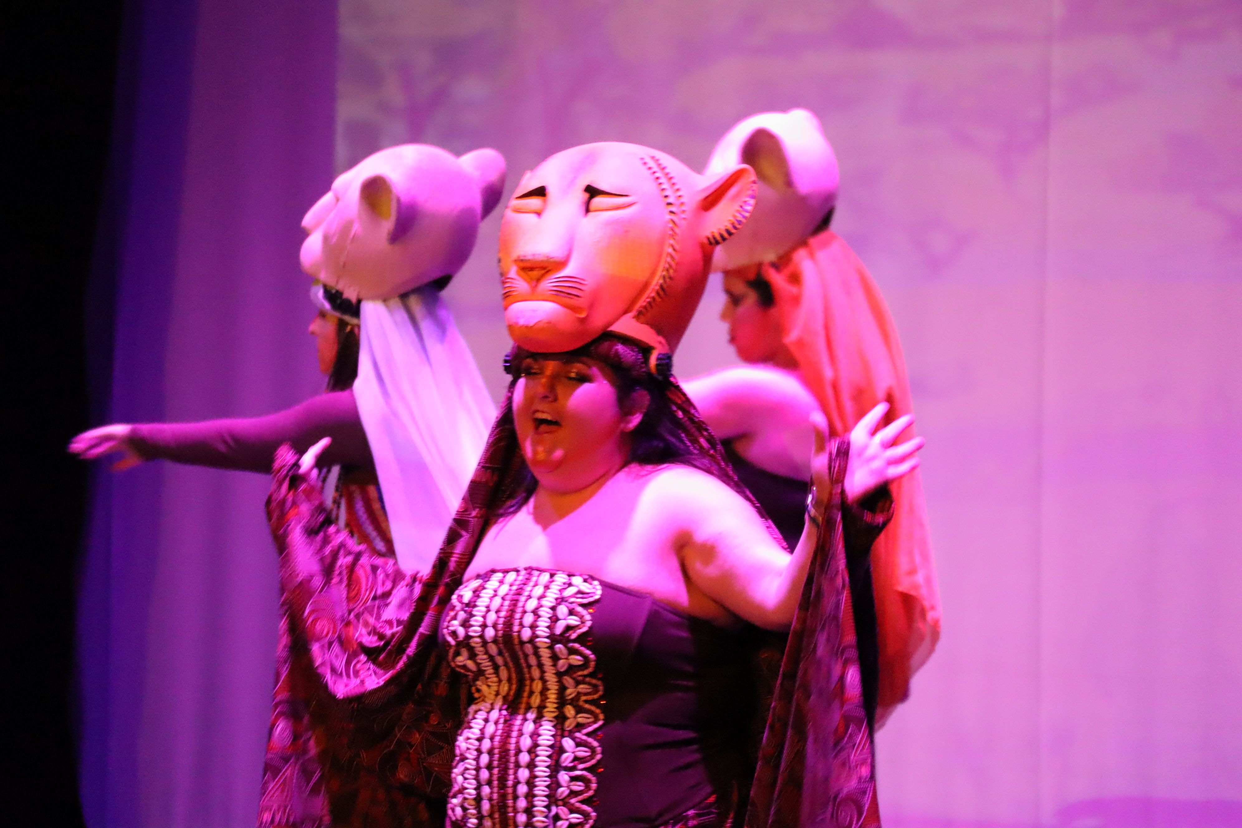 Representación del musical inclusivo El Rey León: El Reencuentro