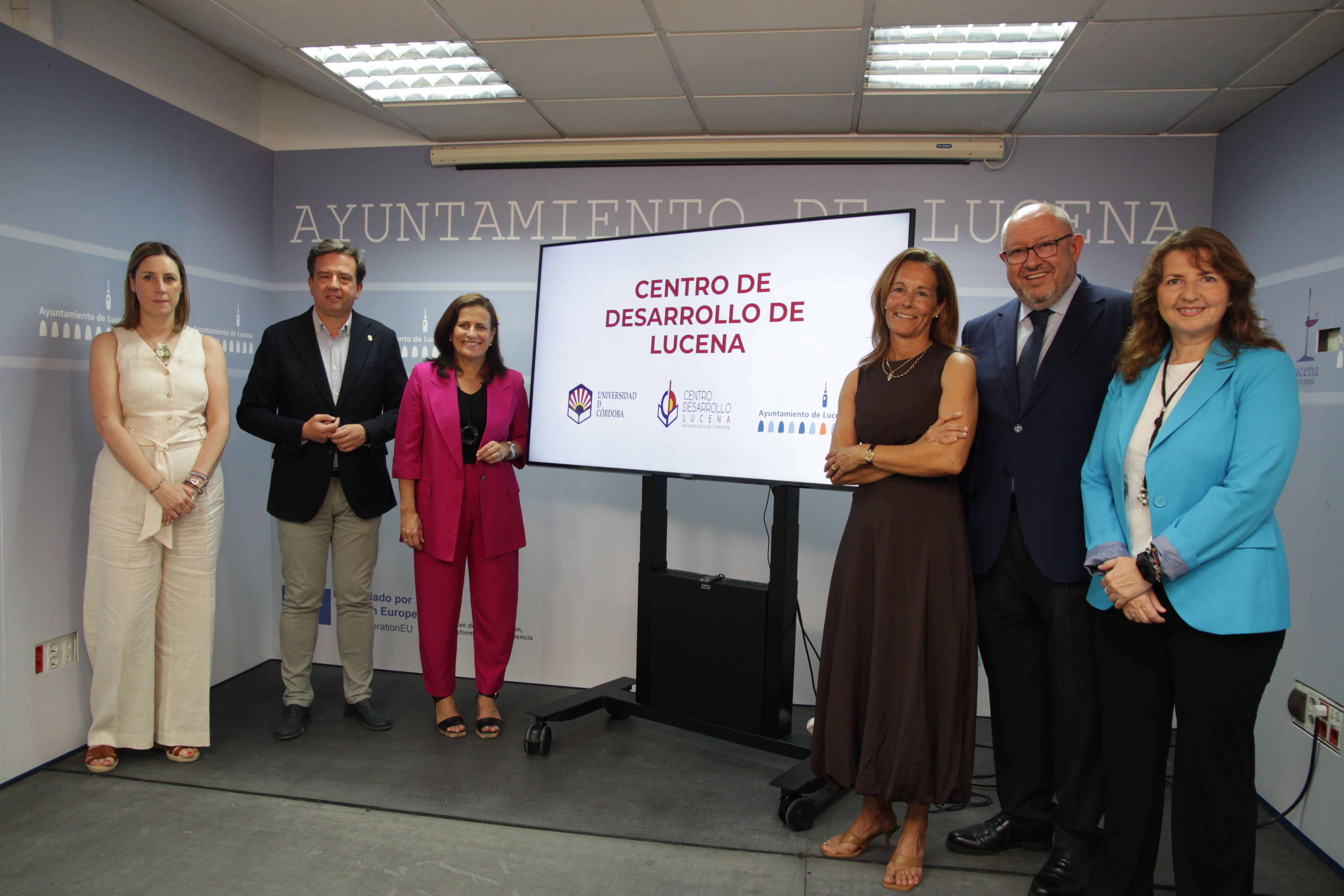 Presentación de la renovación del convenio de colaboración entre el Ayuntamiento y Universidad de Córdoba.