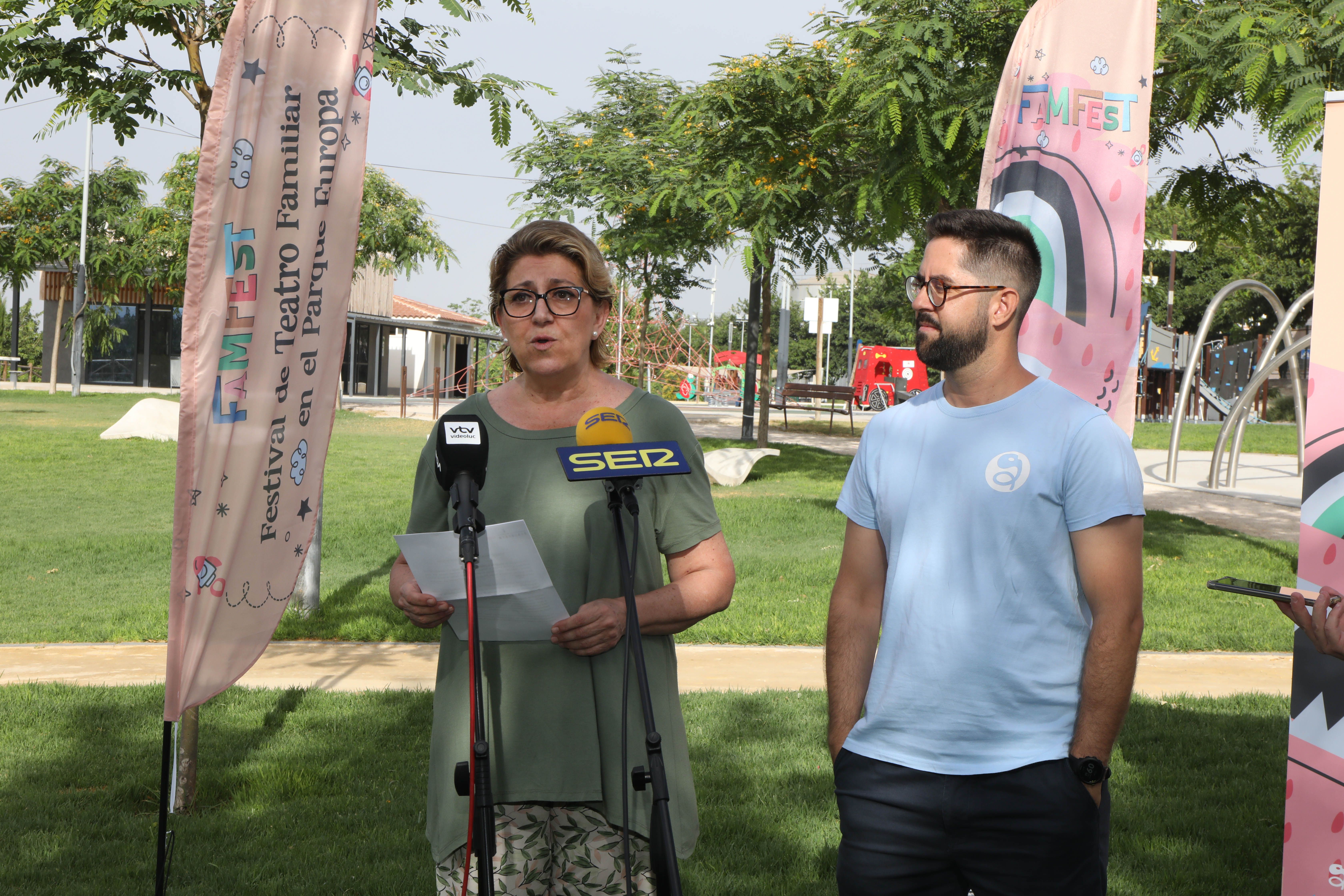 Presentación del FAMFEST, nuevo festival de teatro familiar promovido por la Delegación de Medio Ambiente y Gangarilla Producciones.