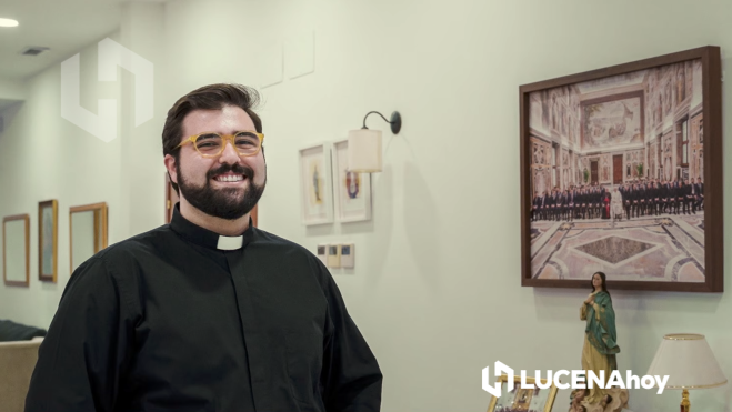 El lucentino Ángel González García, ordenado sacerdote esta mañana por el Obispo de Córdoba