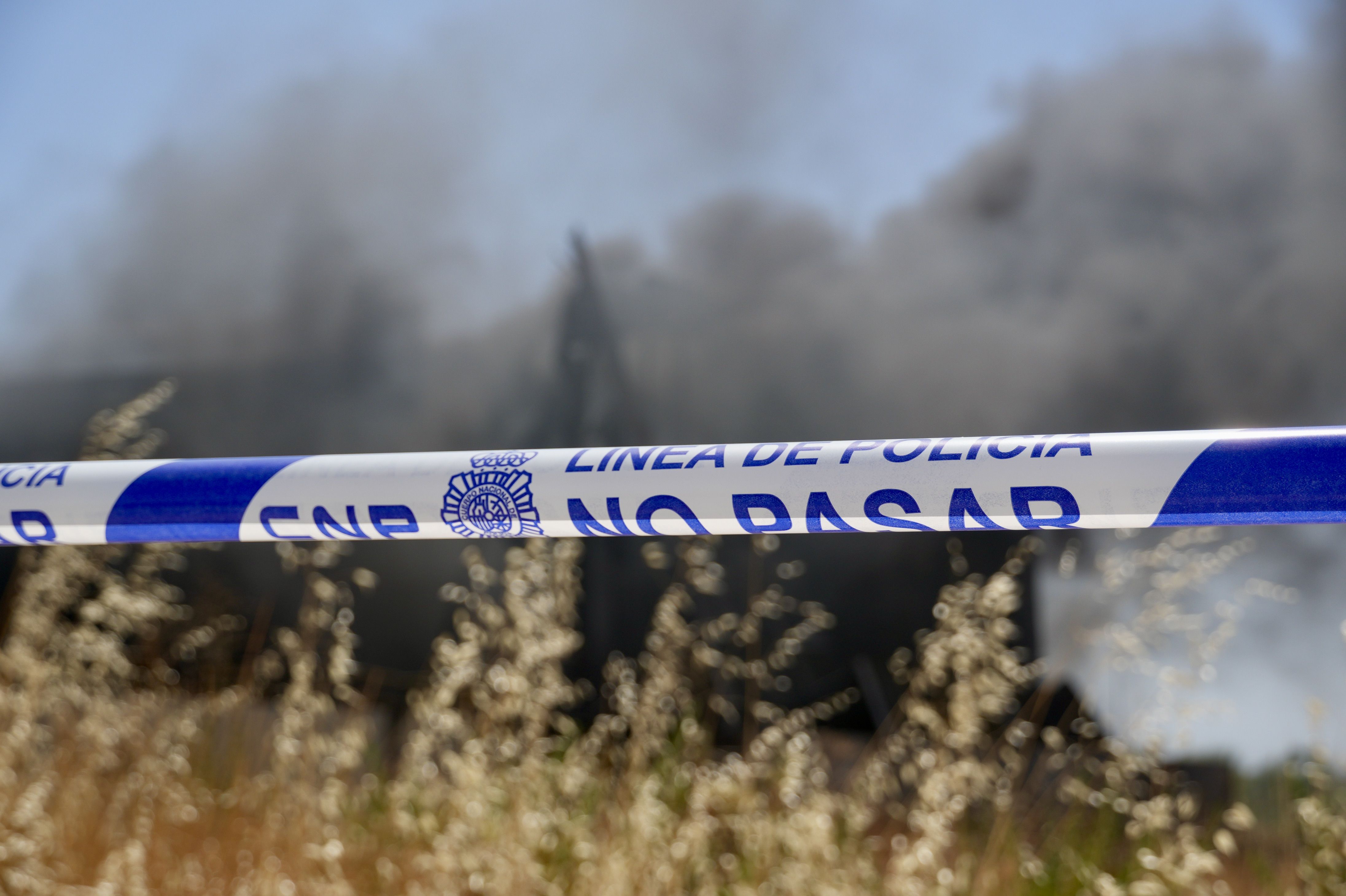 Incendio nave industrial en parque Príncipe Felipe