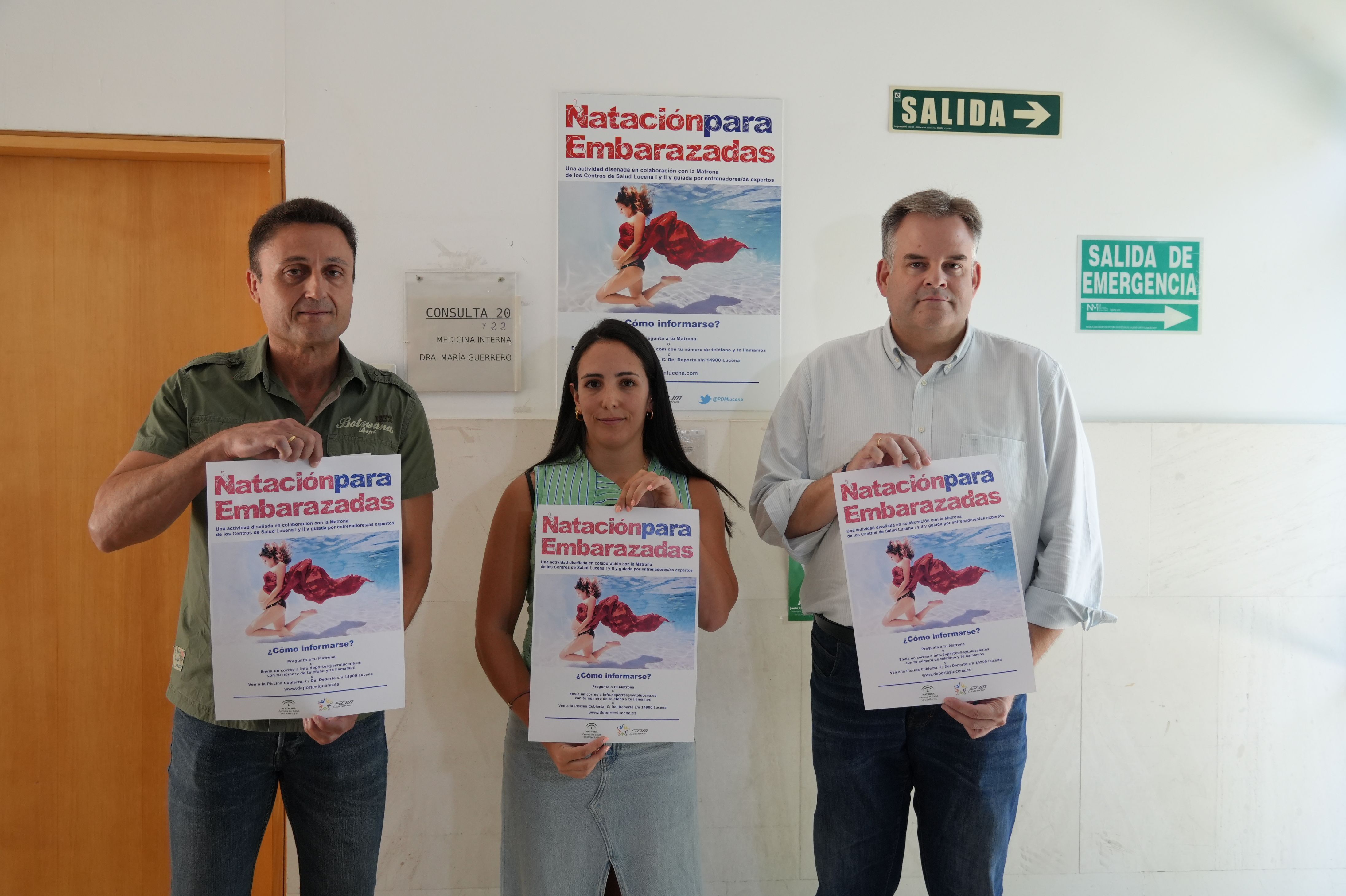 Presentación del programa de natación para embarazadas