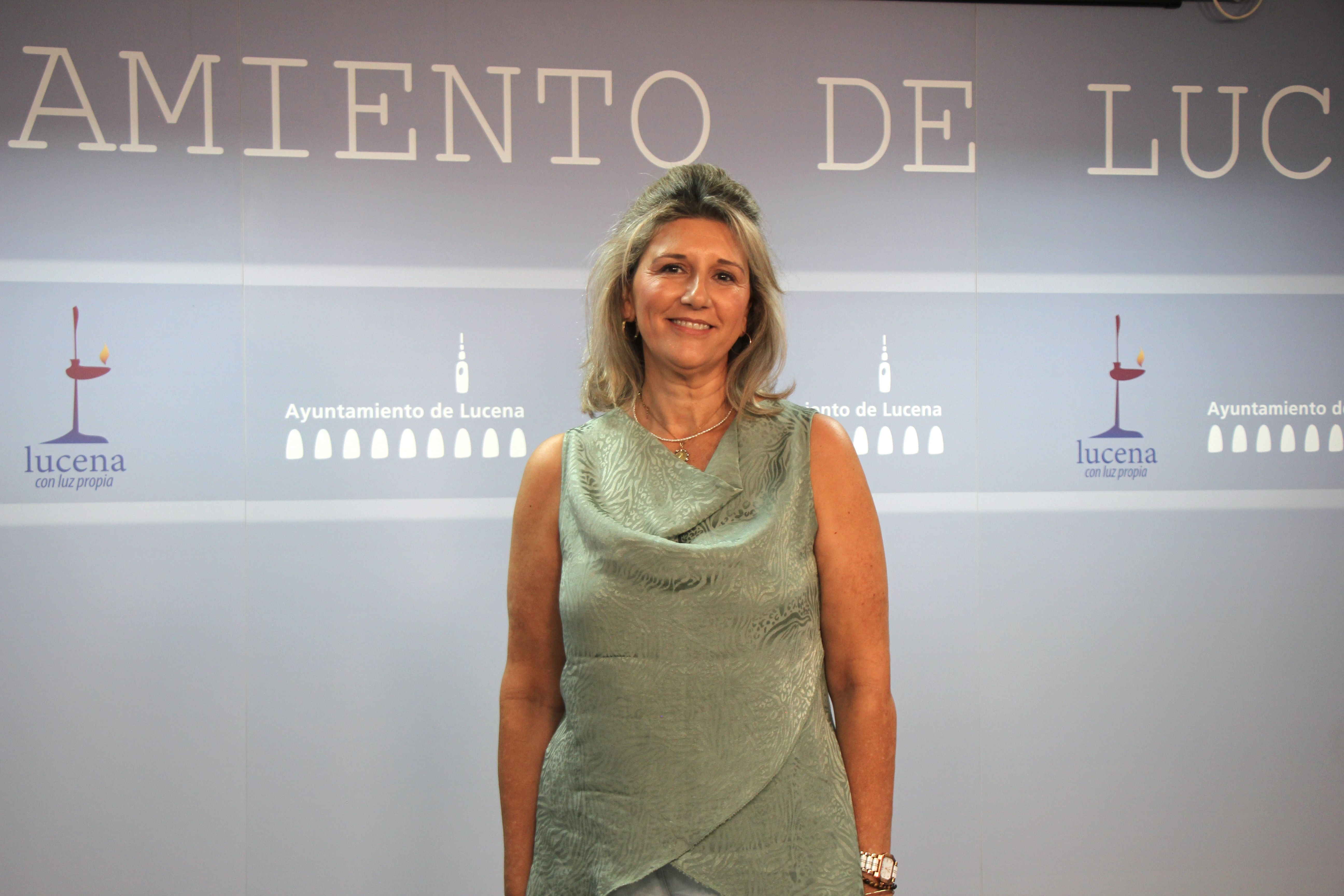 María Jesús González, concejala del PSOE-A de Lucena.