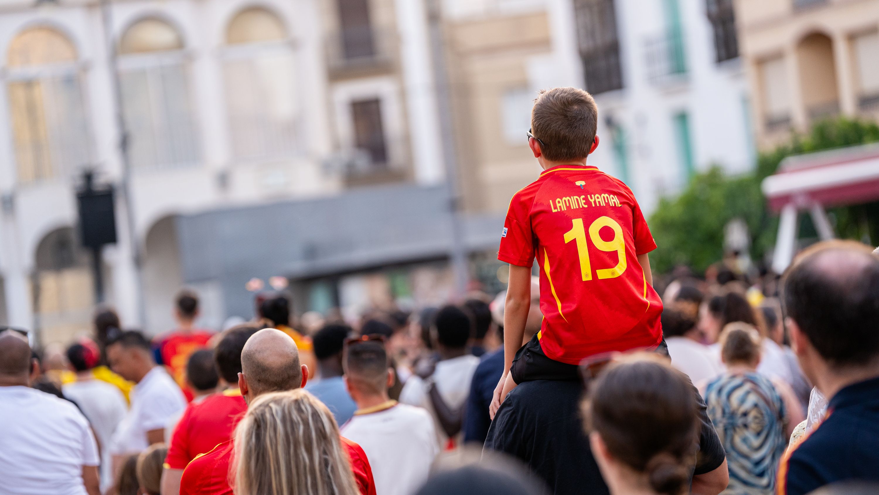 Lucena celebra el Mundial de Fútbol