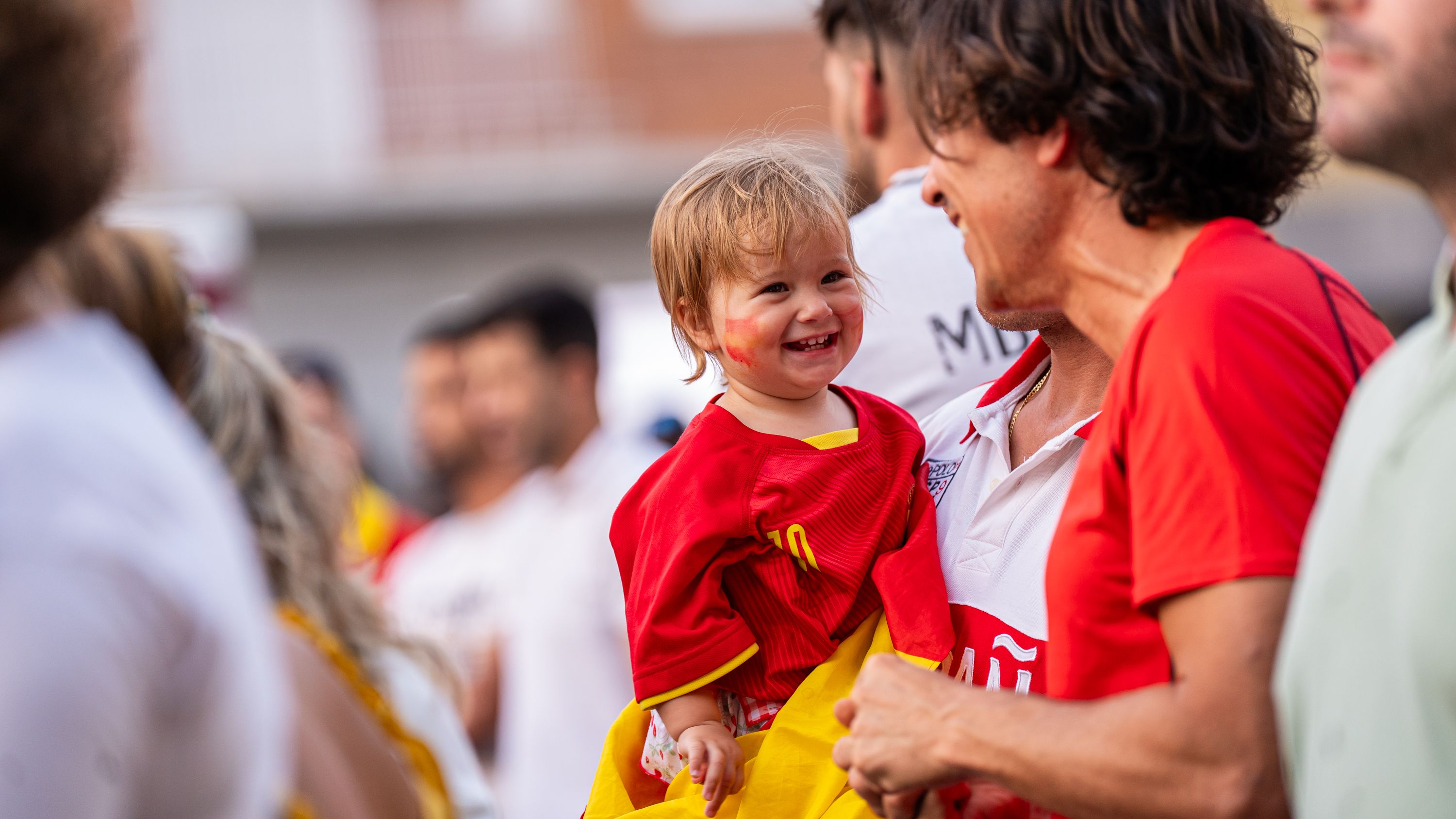 Lucena celebra el Mundial de Fútbol