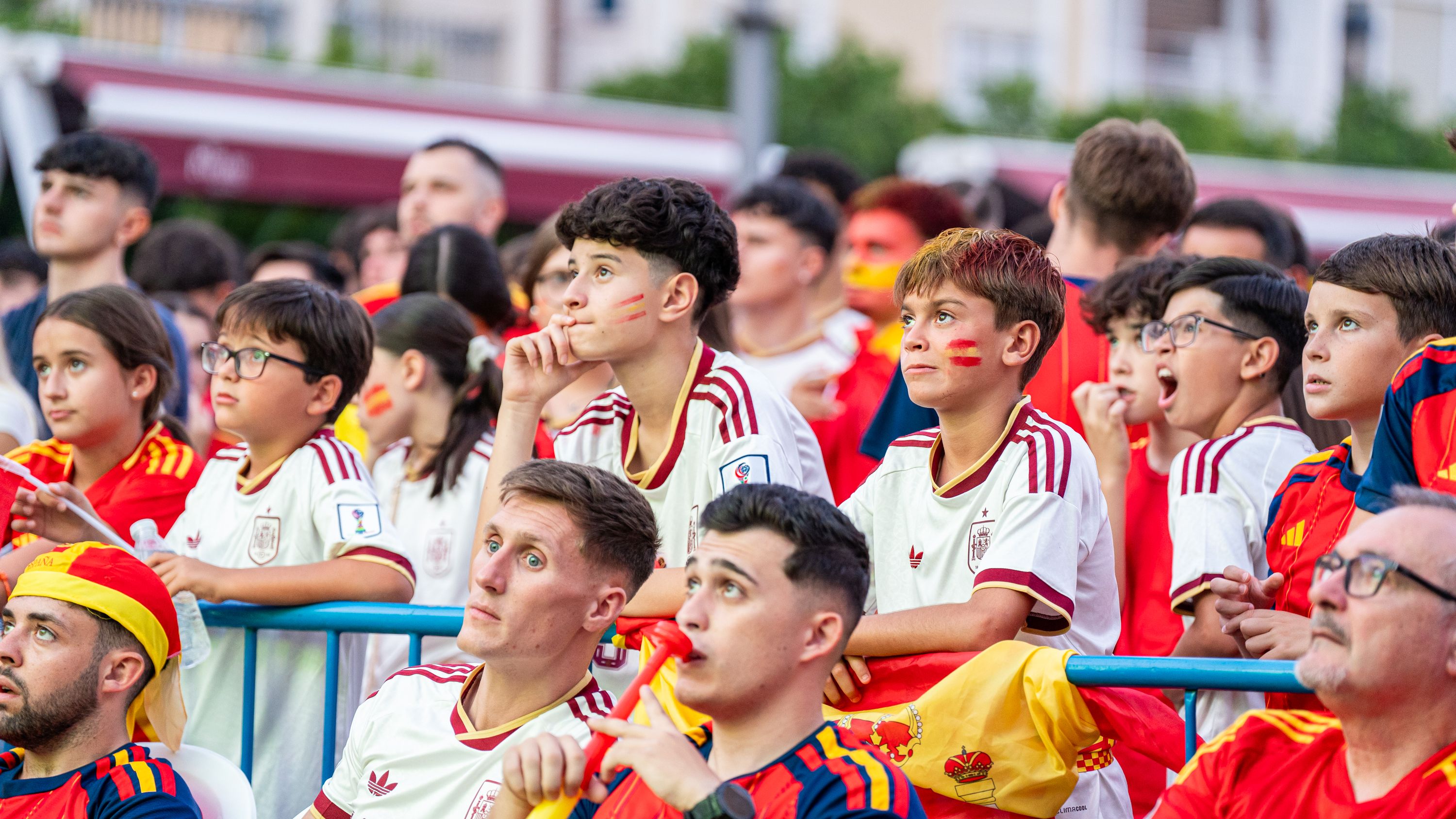 Lucena celebra el Mundial de Fútbol