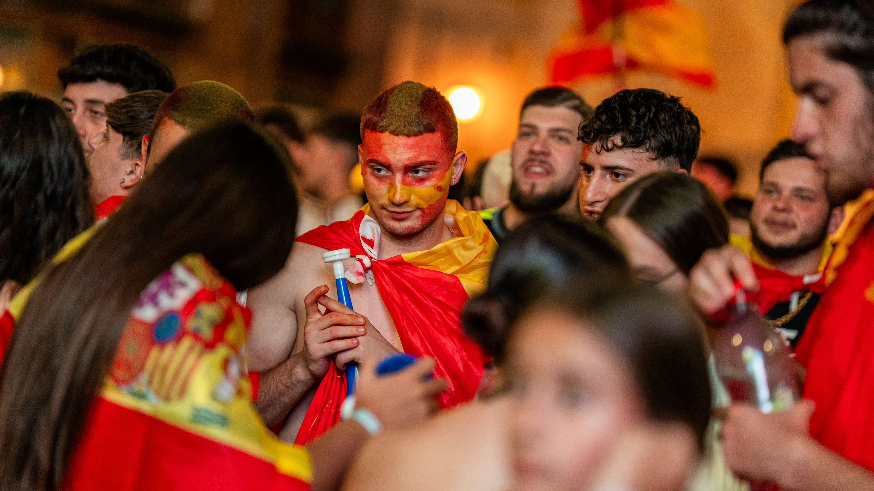 Lucena celebra el Mundial de Fútbol