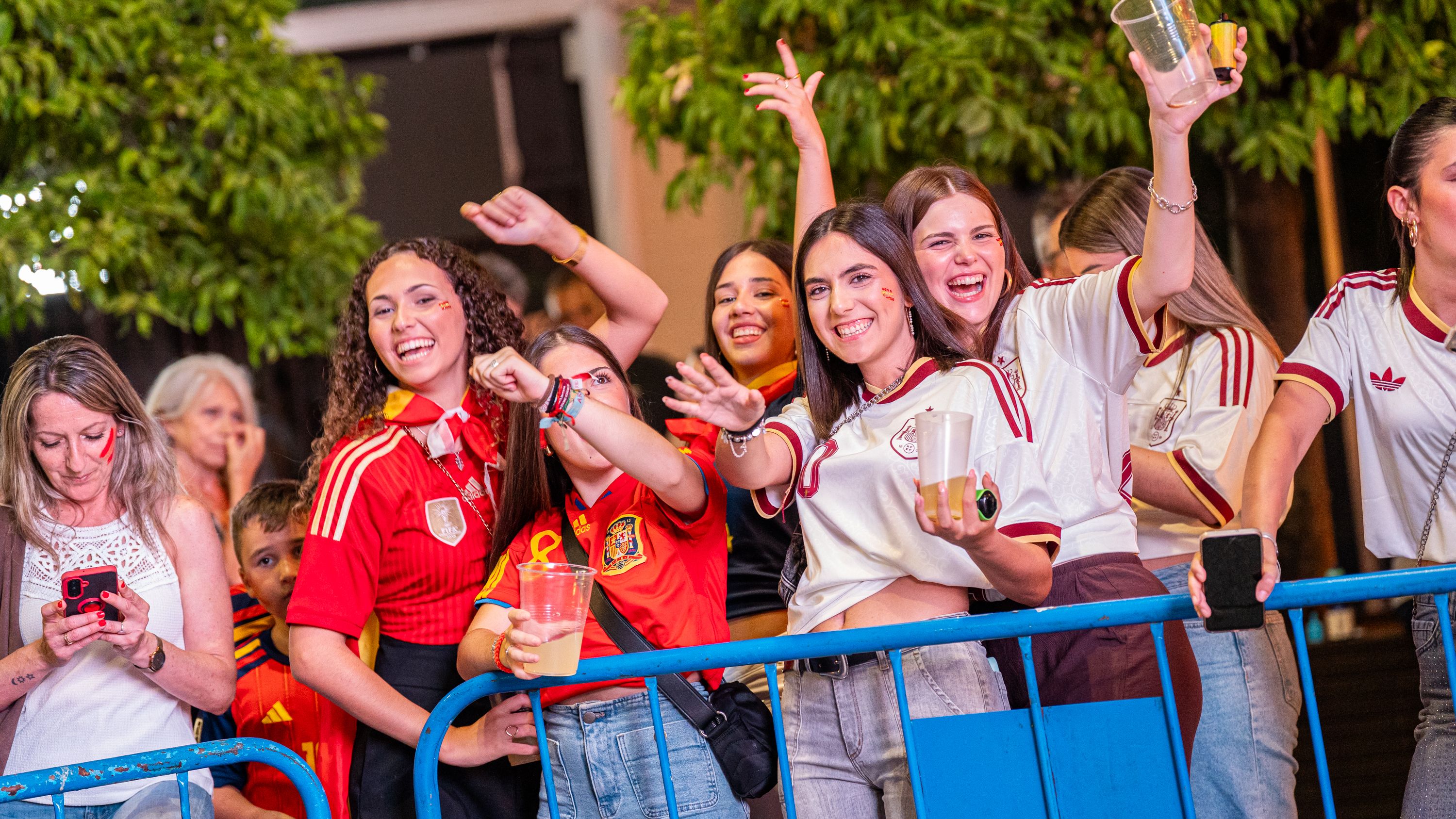 Lucena celebra el Mundial de Fútbol