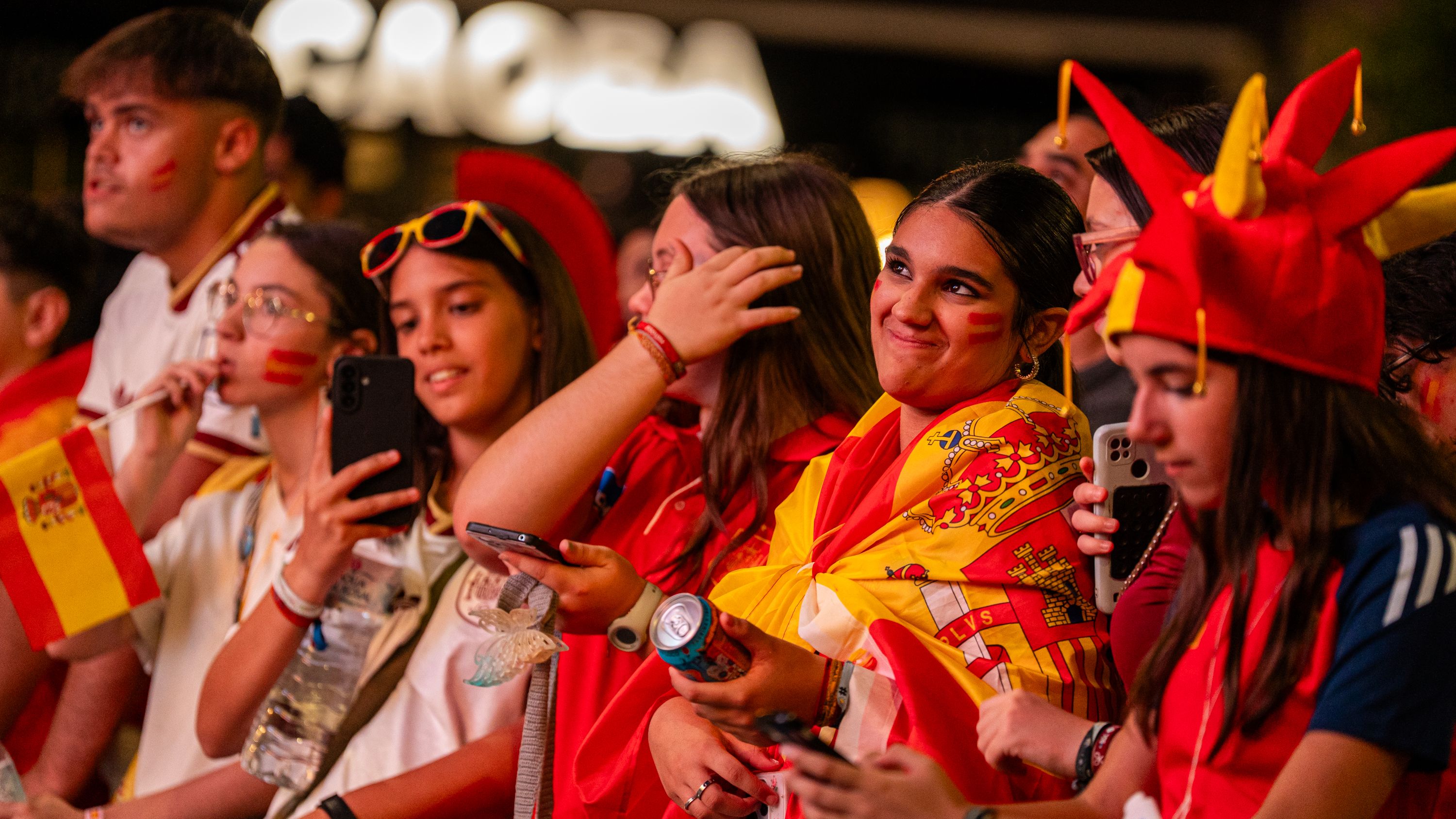 Lucena celebra el Mundial de Fútbol