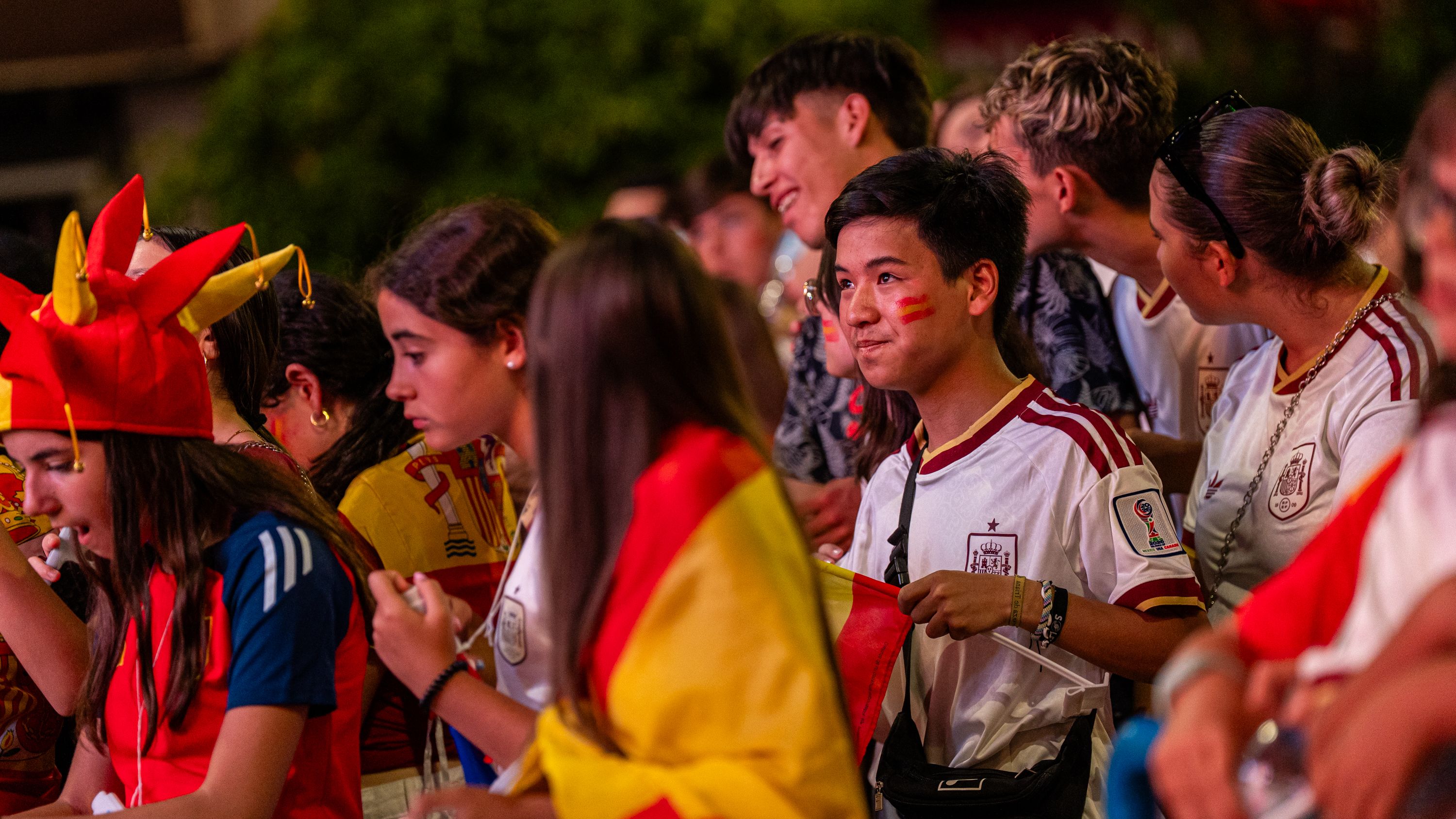 Lucena celebra el Mundial de Fútbol
