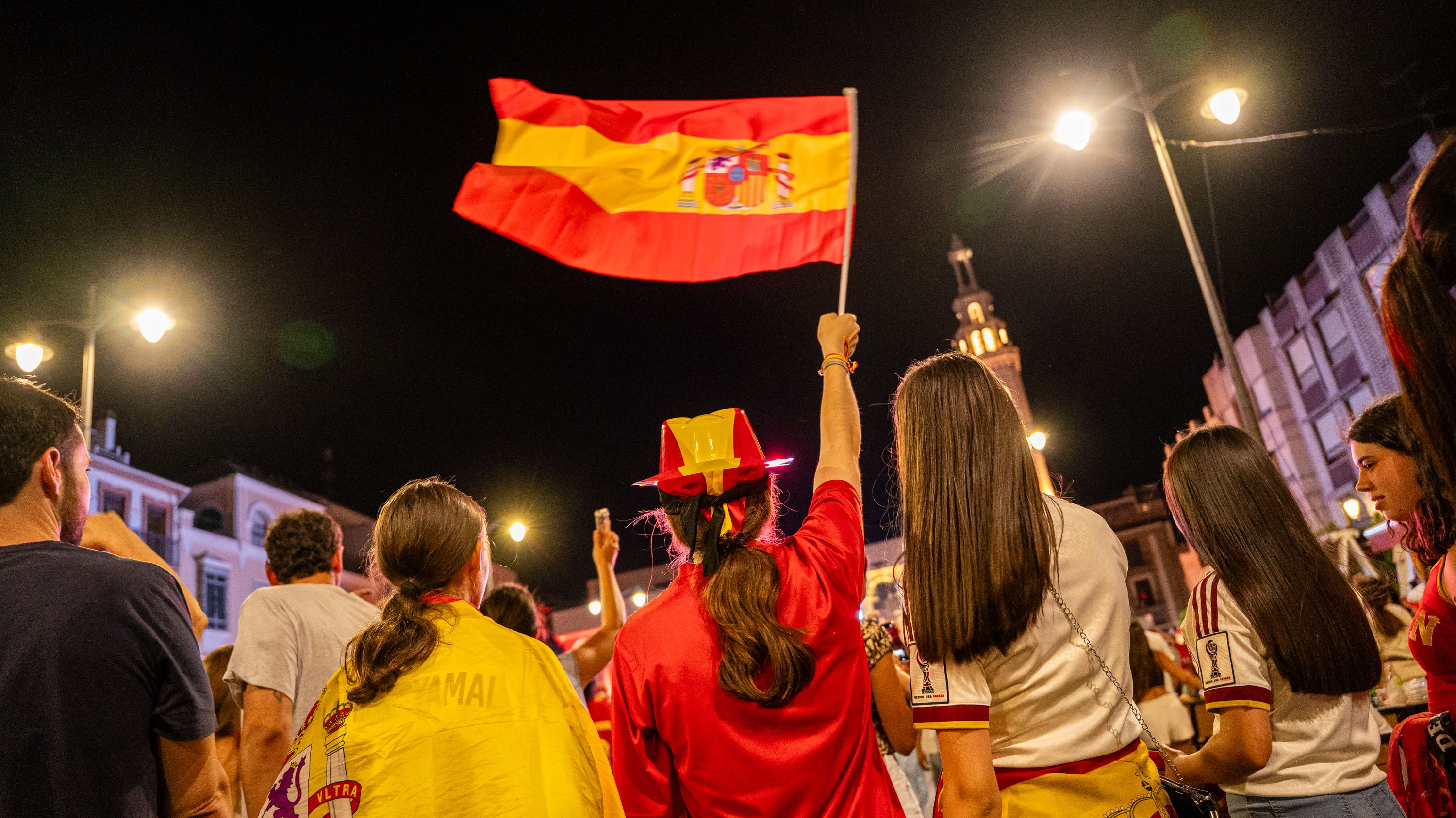 Lucena celebra el Mundial de Fútbol