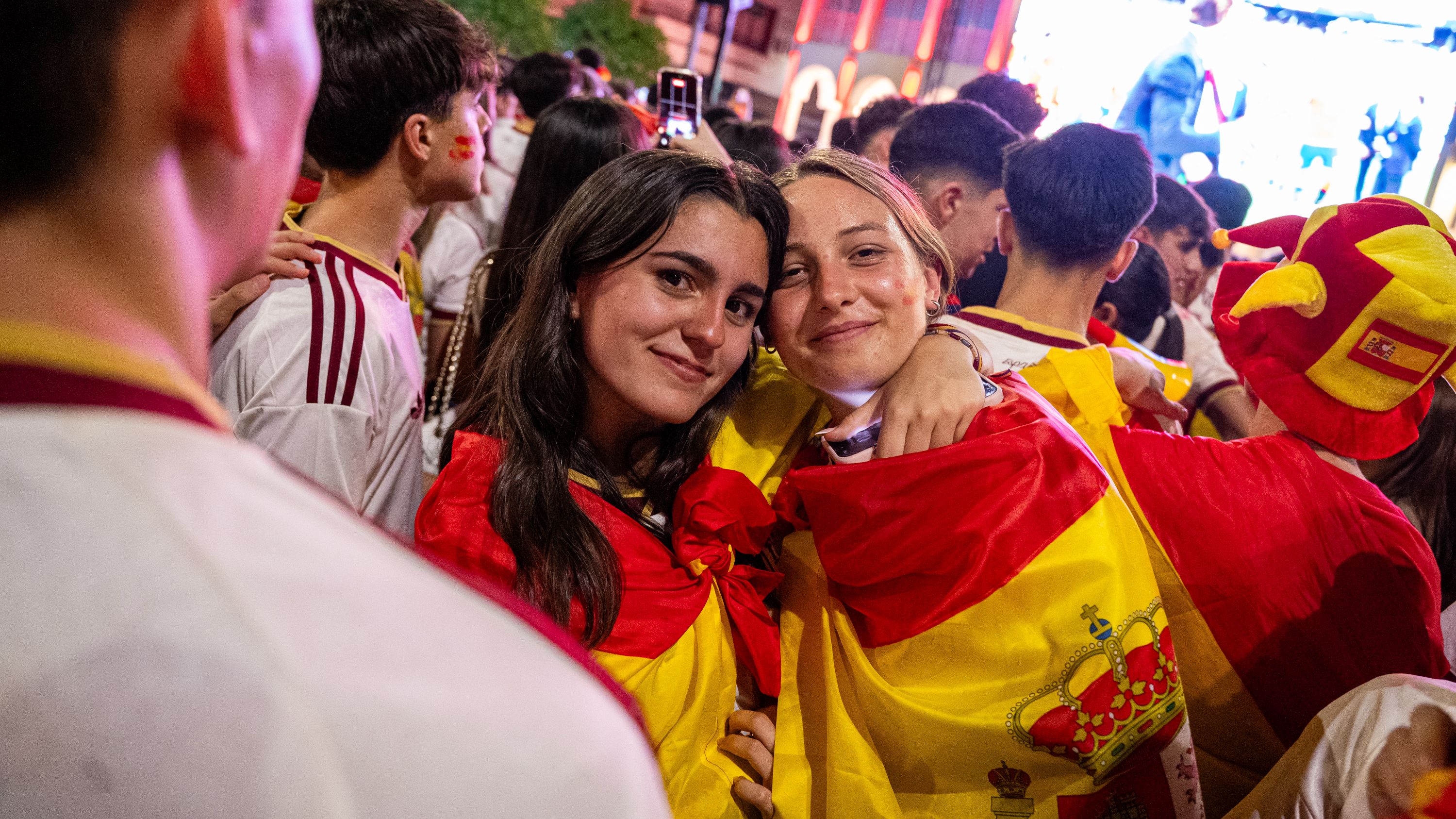 Lucena celebra el Mundial de Fútbol