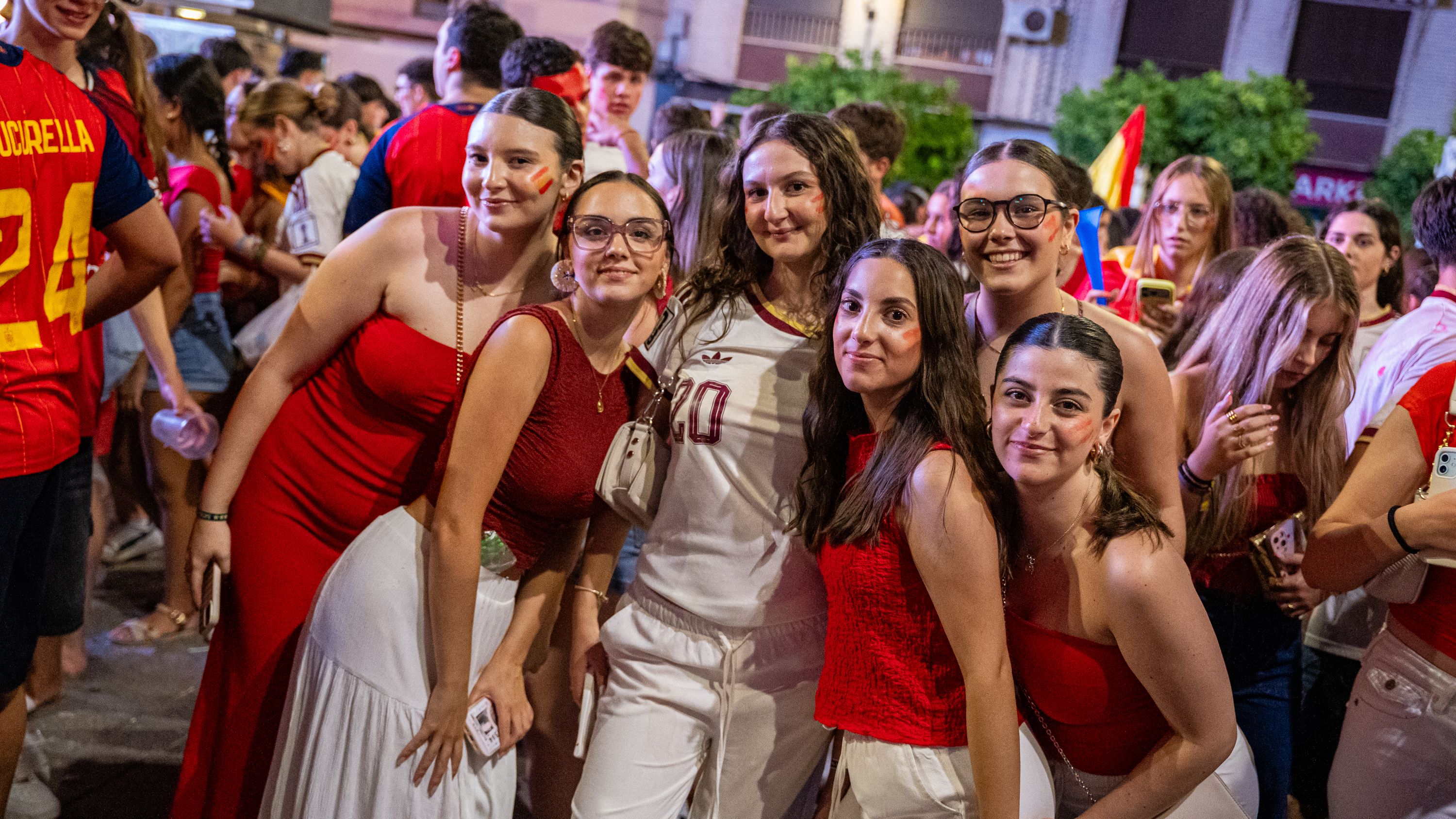 Lucena celebra el Mundial de Fútbol