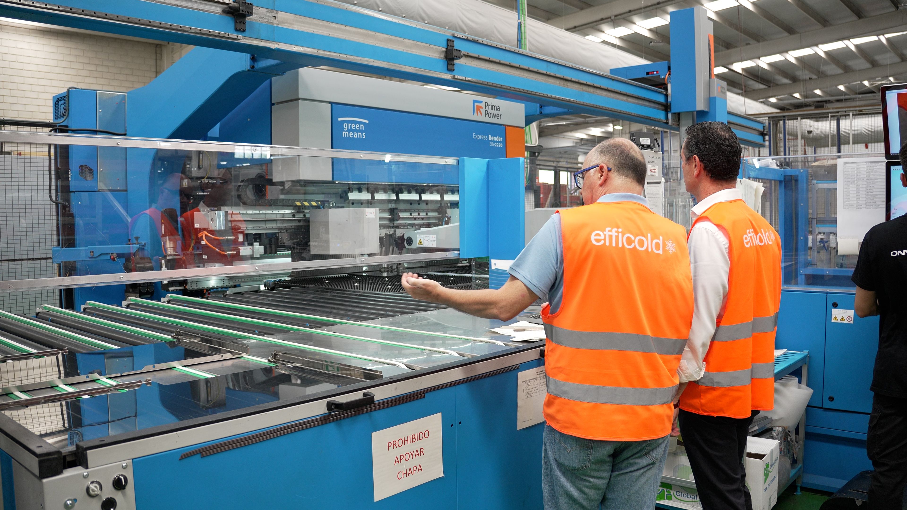 Una imagen de las instalaciones de Efficold en las que se ejecutará la inversión