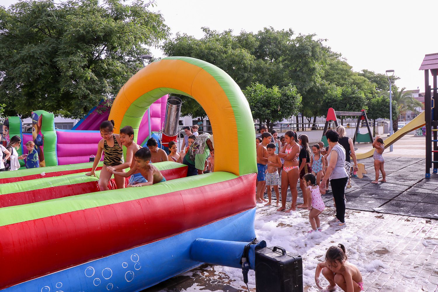 Castillos hinchables acuáticos 15
