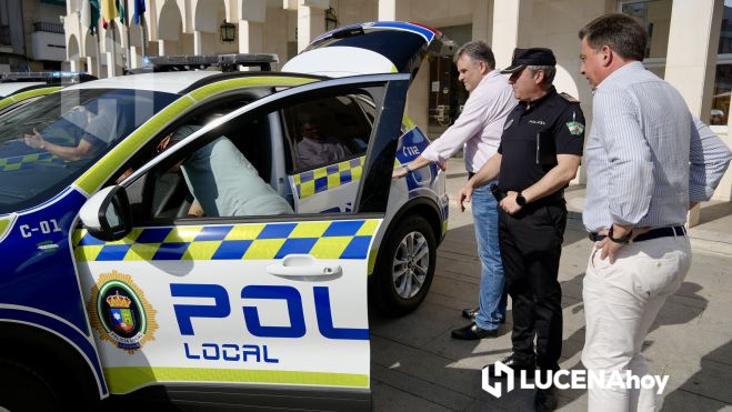 Presentación de los nuevos vehículos de la Policía Local Presentación de los nuevos vehículos de la Policía Local