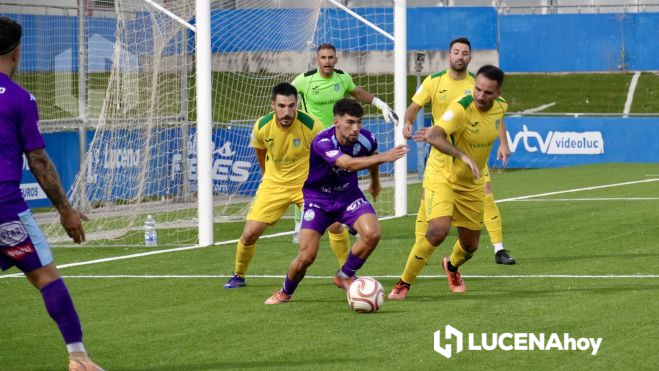 Un lance del partido entre Ciudad de Lucena y Montilla Un lance del partido entre Ciudad de Lucena y Montilla