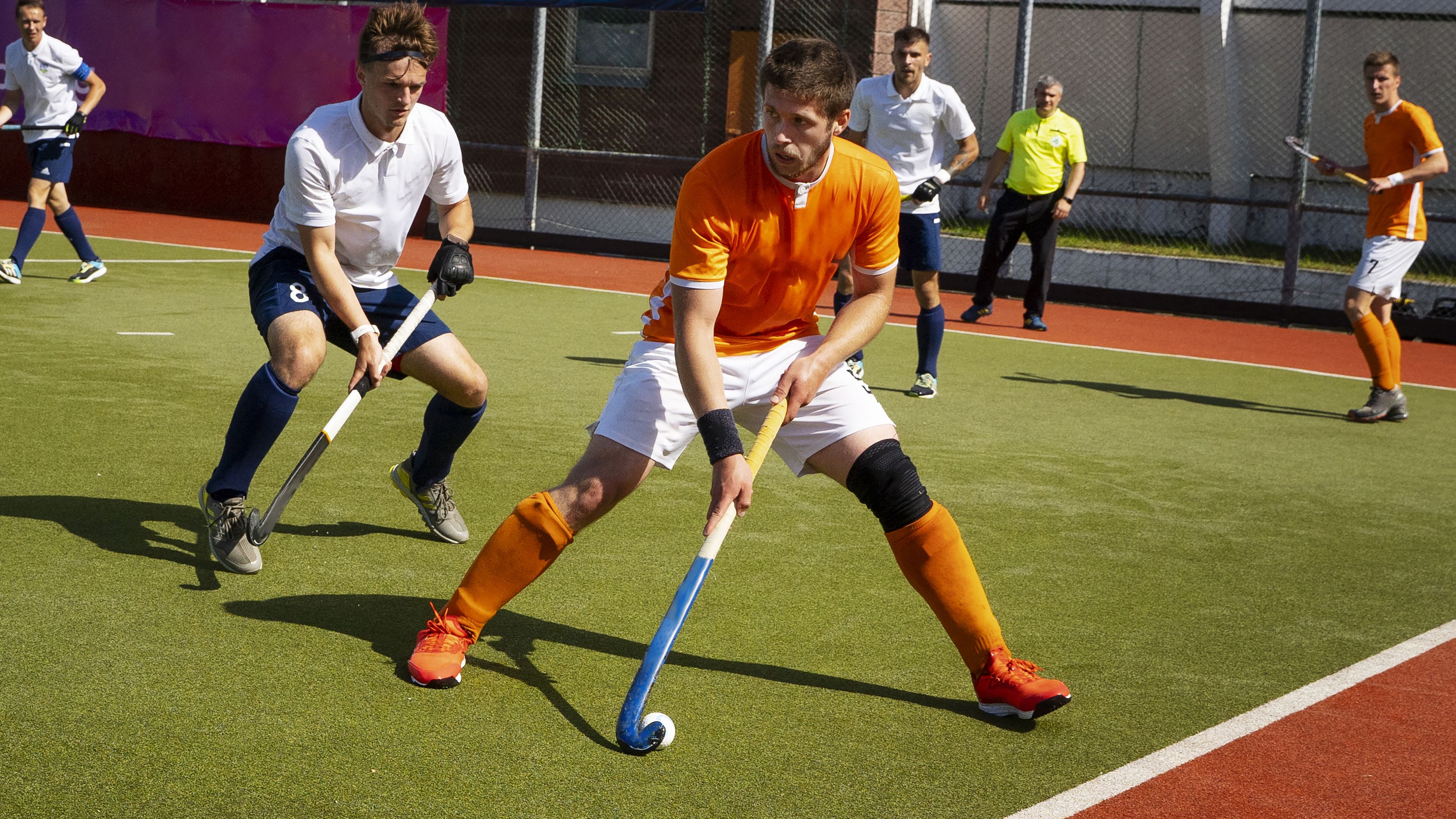 Partido de hockey. Foto: Magnific
