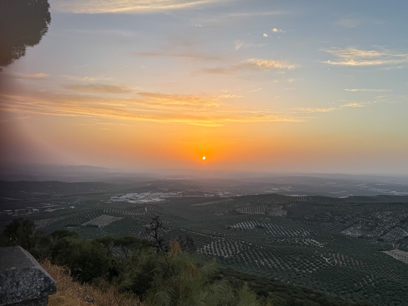 Eclipse solar en la Sierra de Aras 21