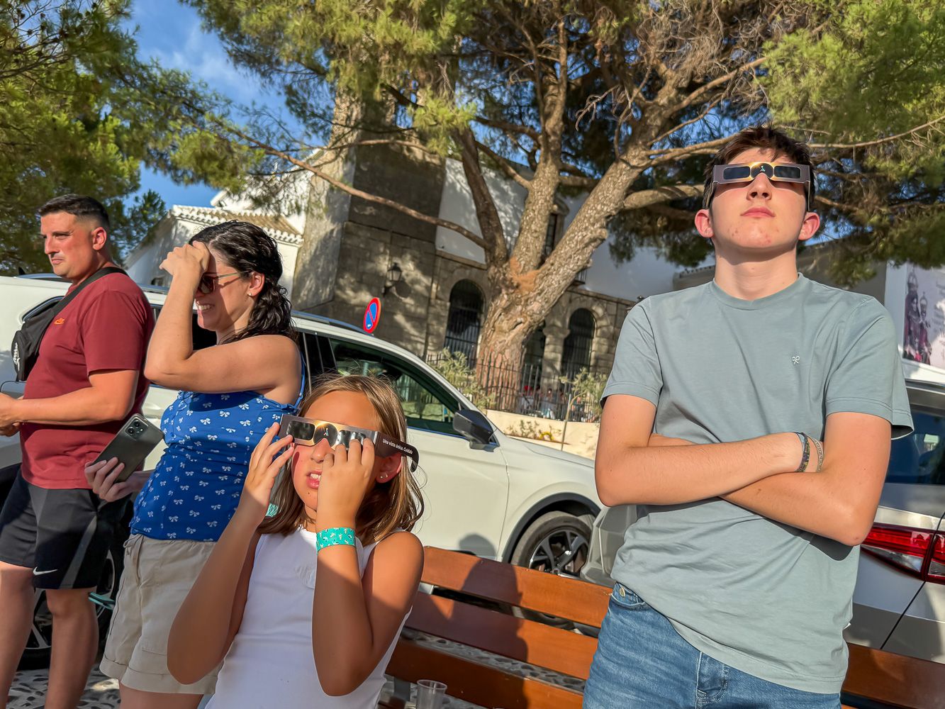 Eclipse solar en la Sierra de Aras 1 2