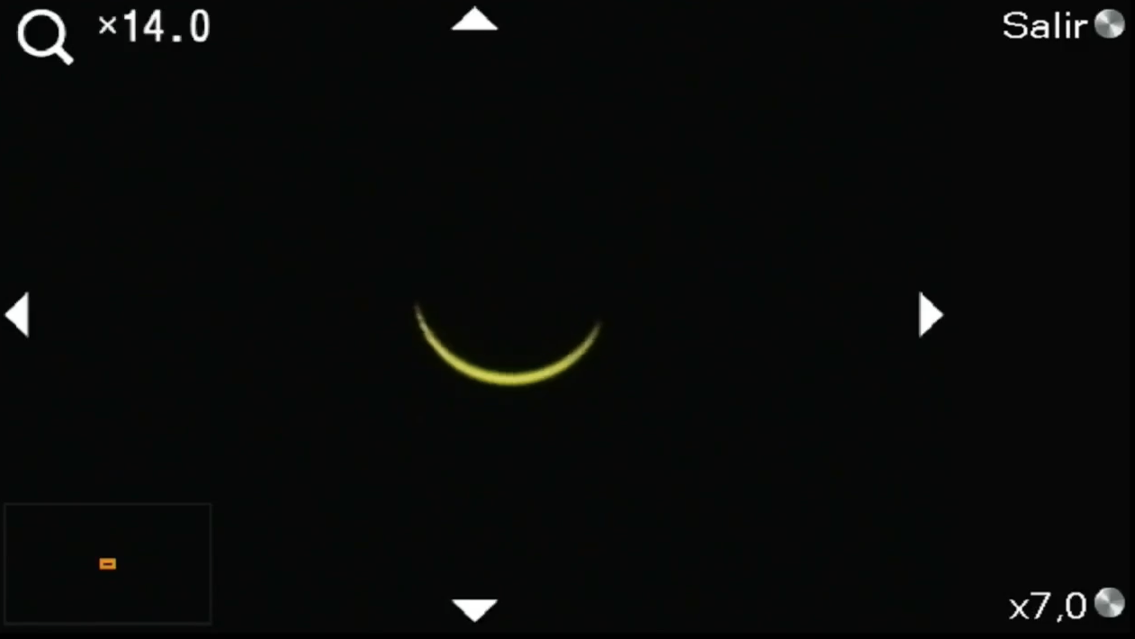 Eclipse solar en la Sierra de Aras. (Imagen: Juanlu Medina)