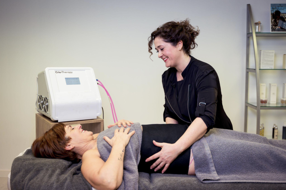 Tratamiento con crioterapia