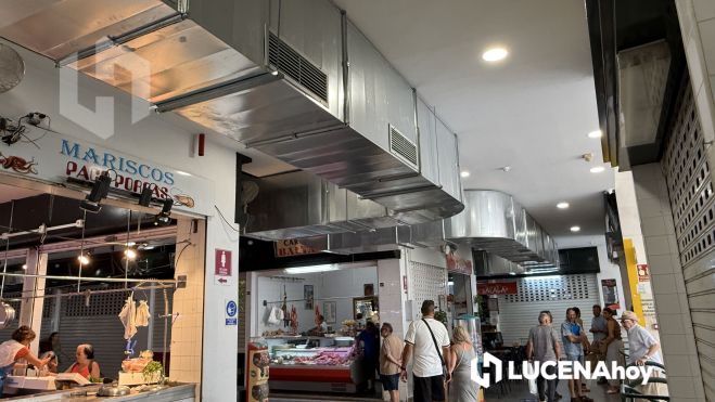 Una imagen de las nuevas instalaciones en el acceso desde Plaza de Archidona. Una imagen de las nuevas instalaciones en el acceso desde Plaza de Archidona.