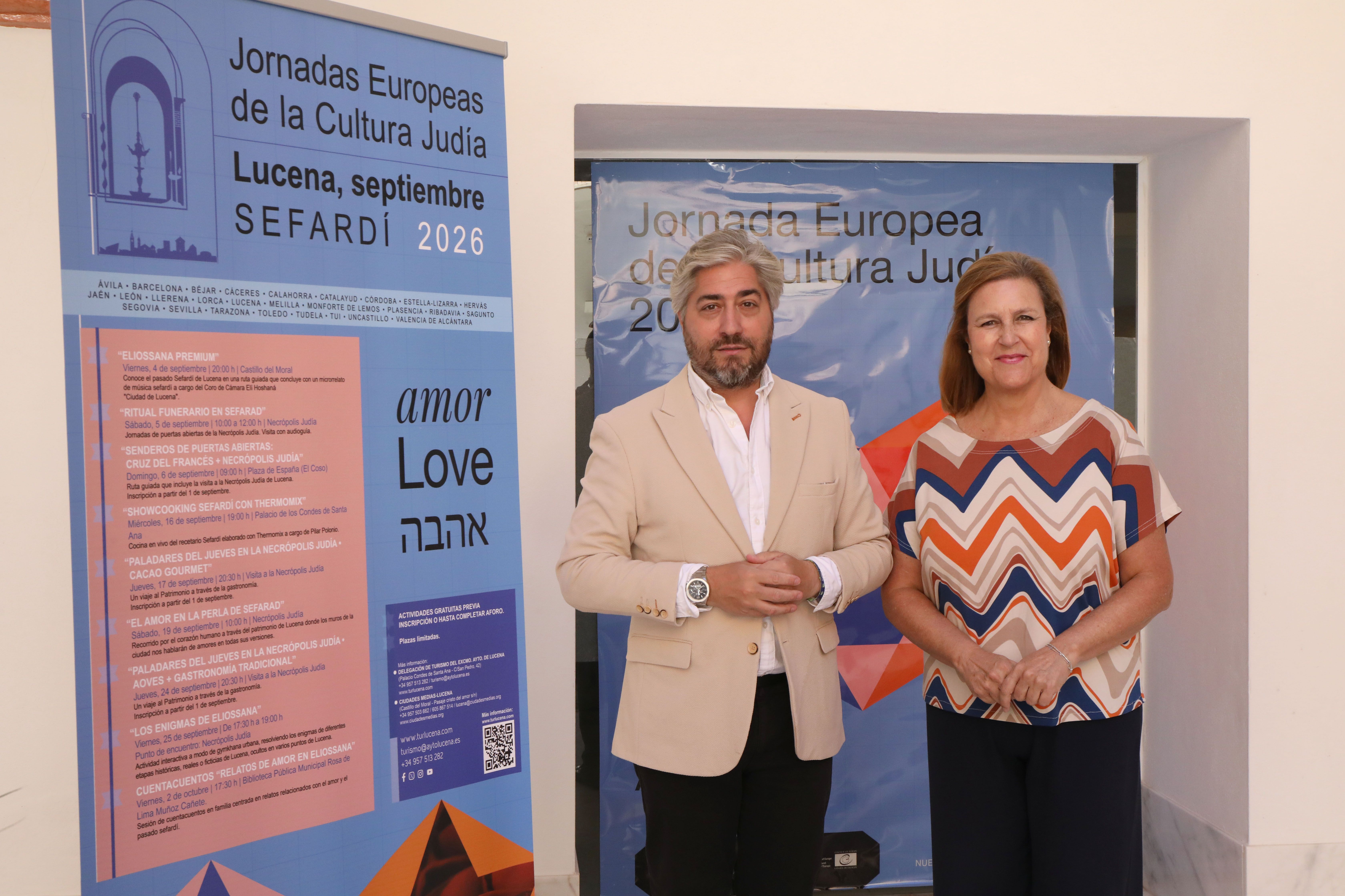 Un momento de la presentación del ciclo Septiembre Sefardí