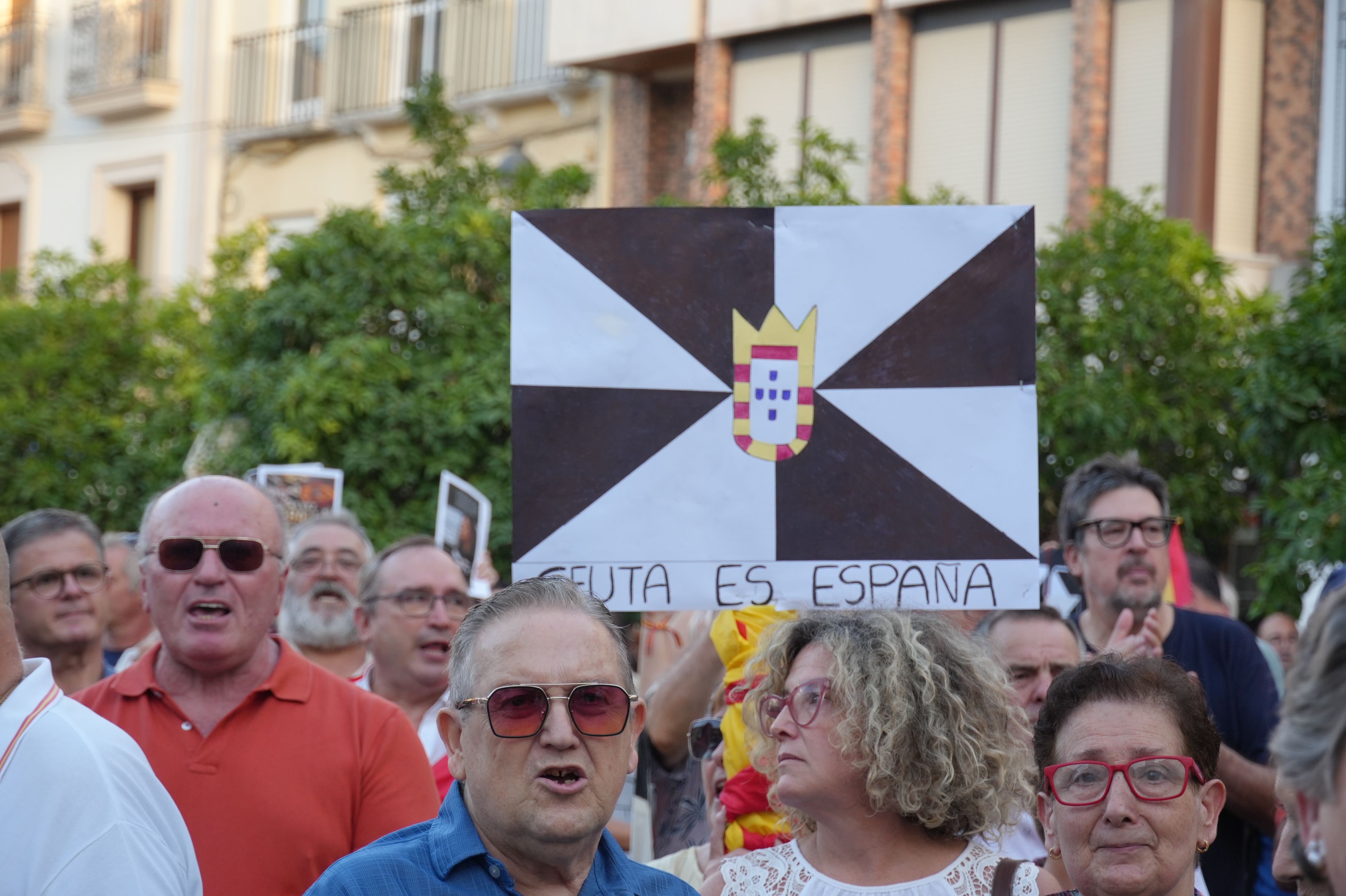 Concentración de apoyo a Ceuta en Lucena