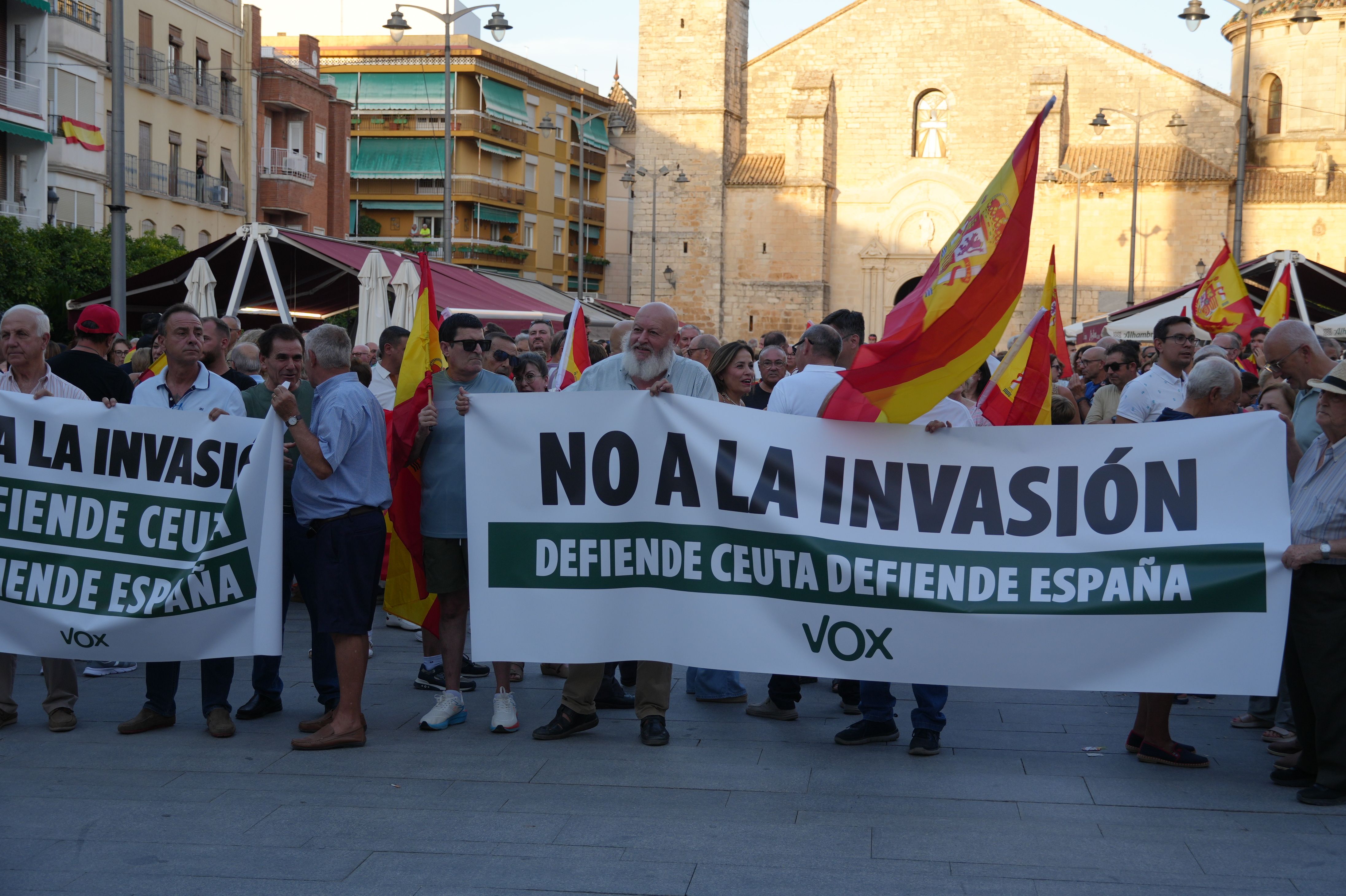 Concentración de apoyo a Ceuta en Lucena