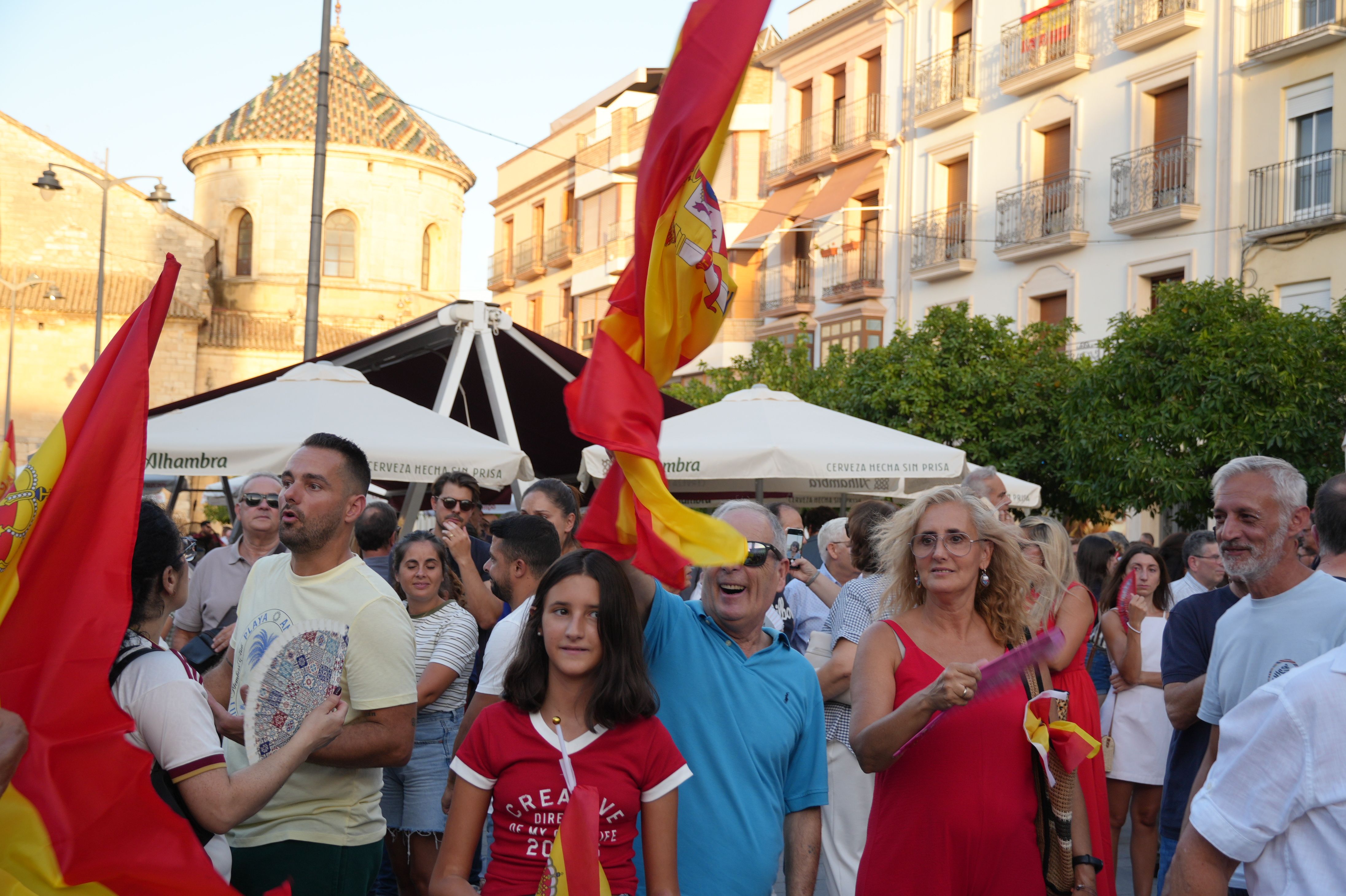 Concentración de apoyo a Ceuta en Lucena