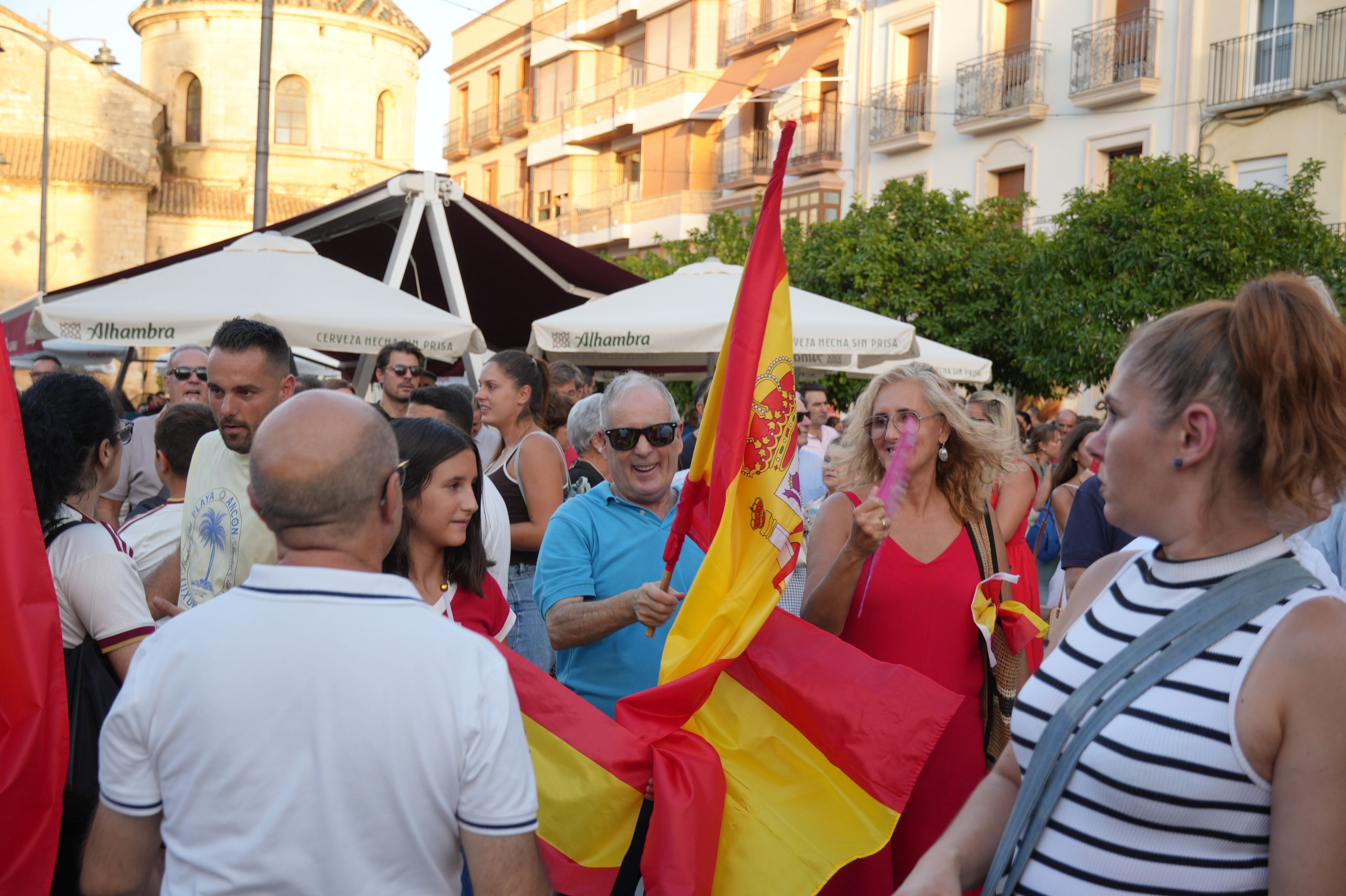 Concentración de apoyo a Ceuta en Lucena