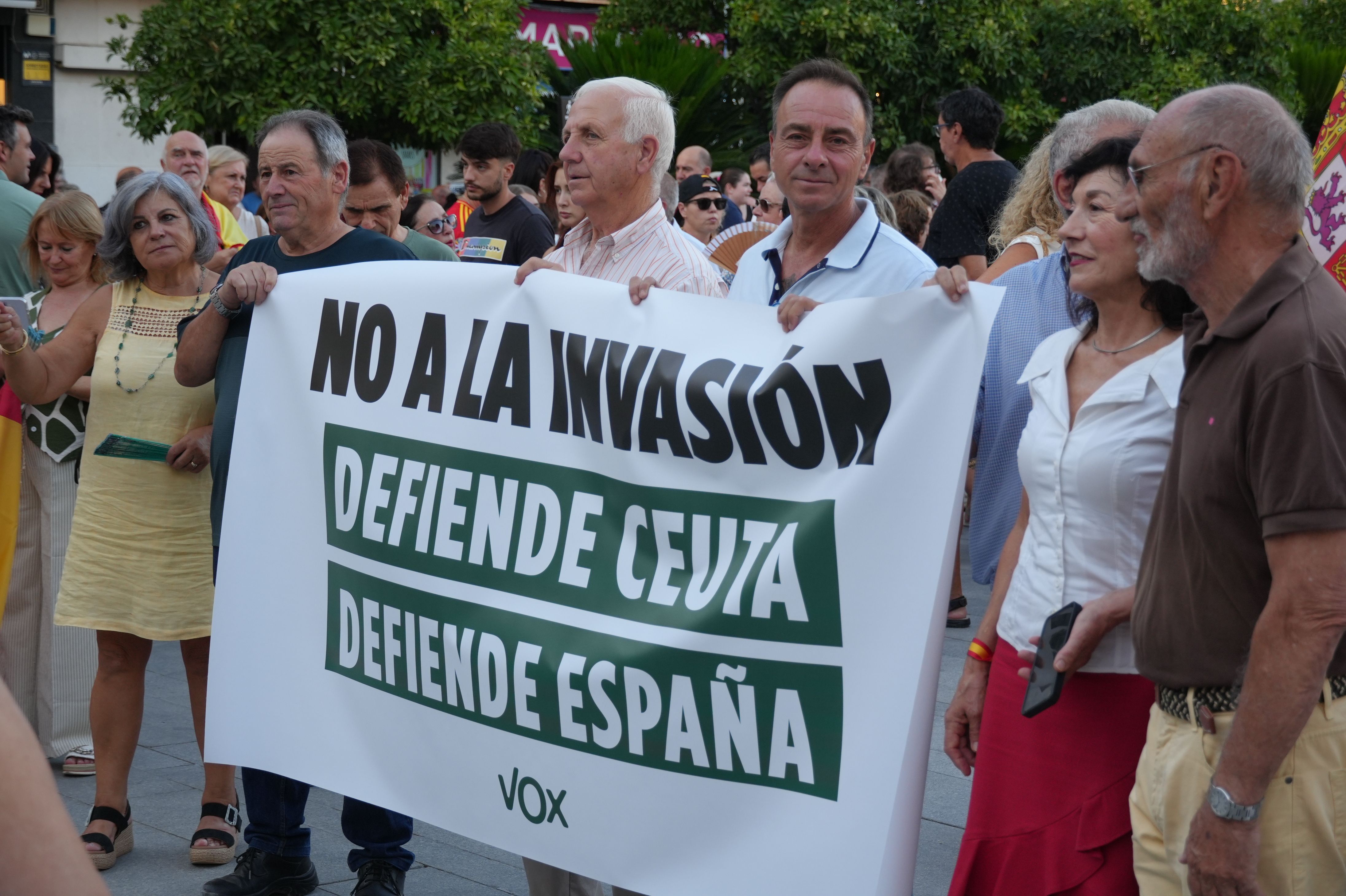 Concentración de apoyo a Ceuta en Lucena