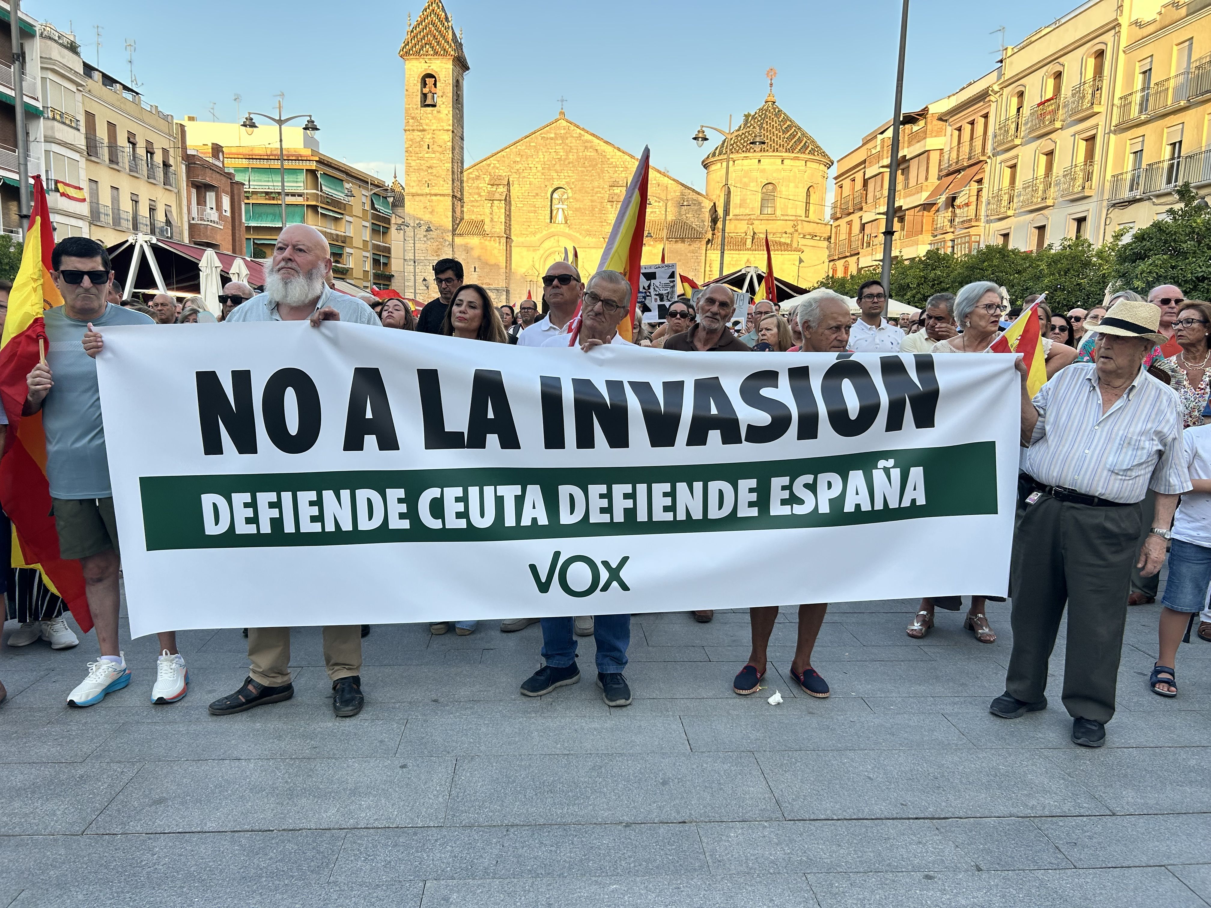 Concentración de apoyo a Ceuta en Lucena