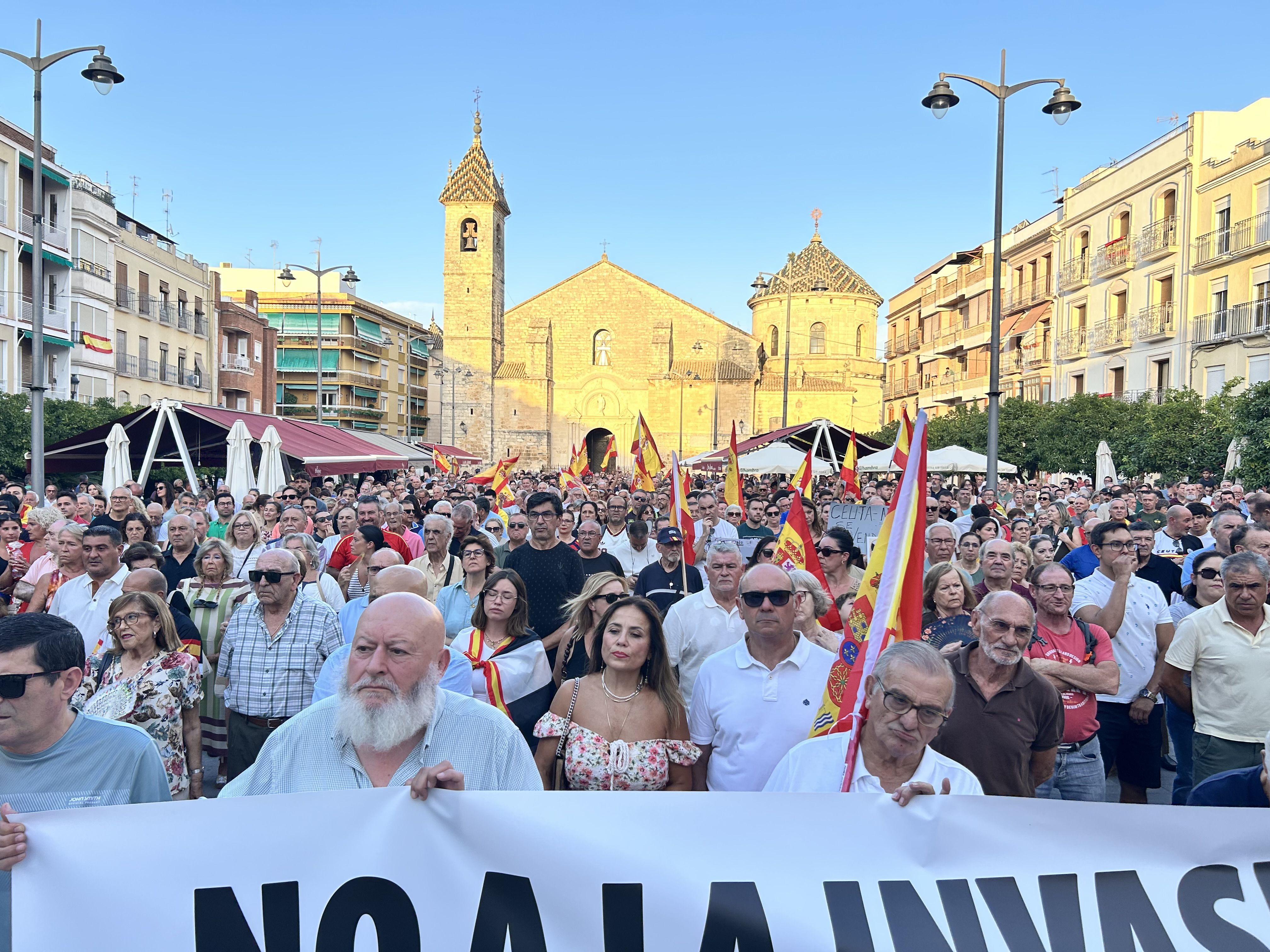 Concentración de apoyo a Ceuta en Lucena