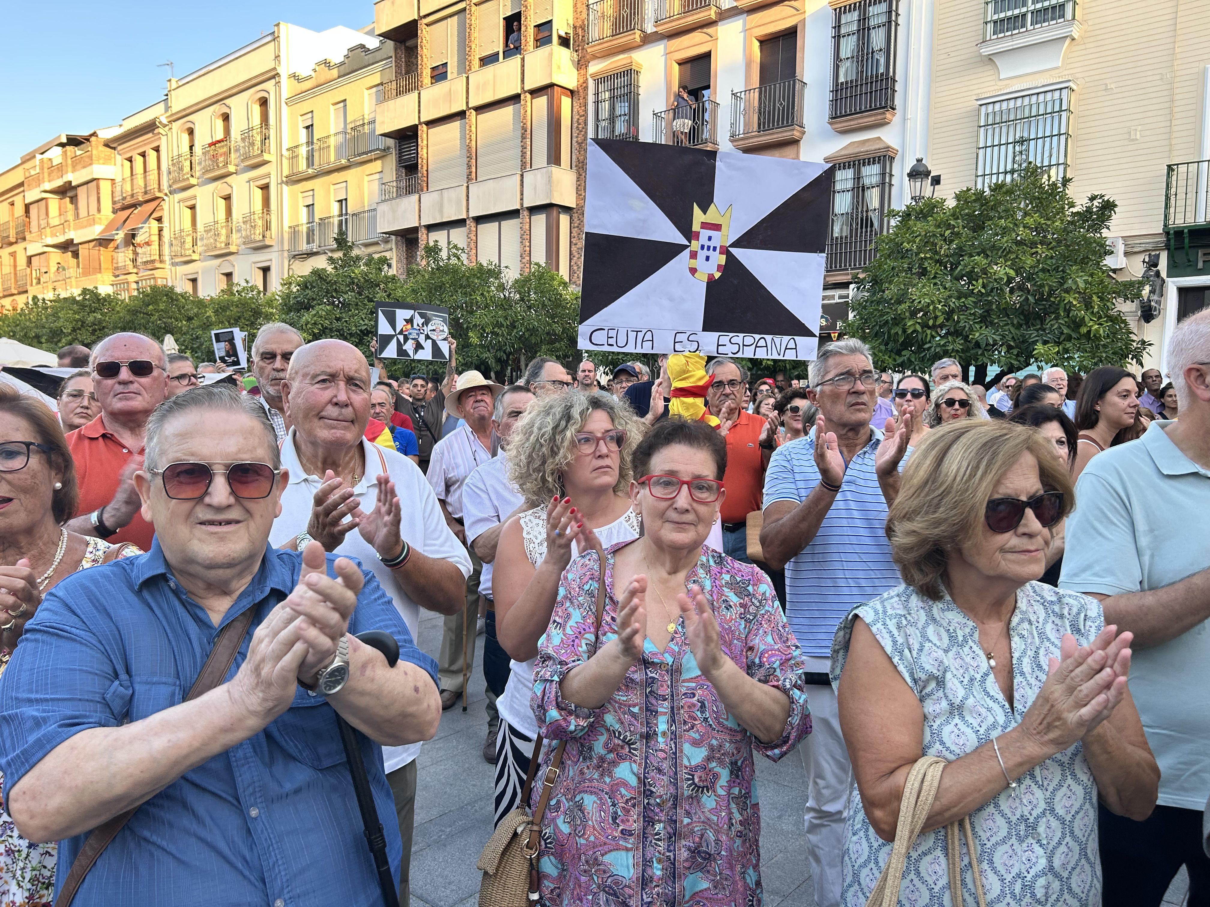 Concentración de apoyo a Ceuta en Lucena