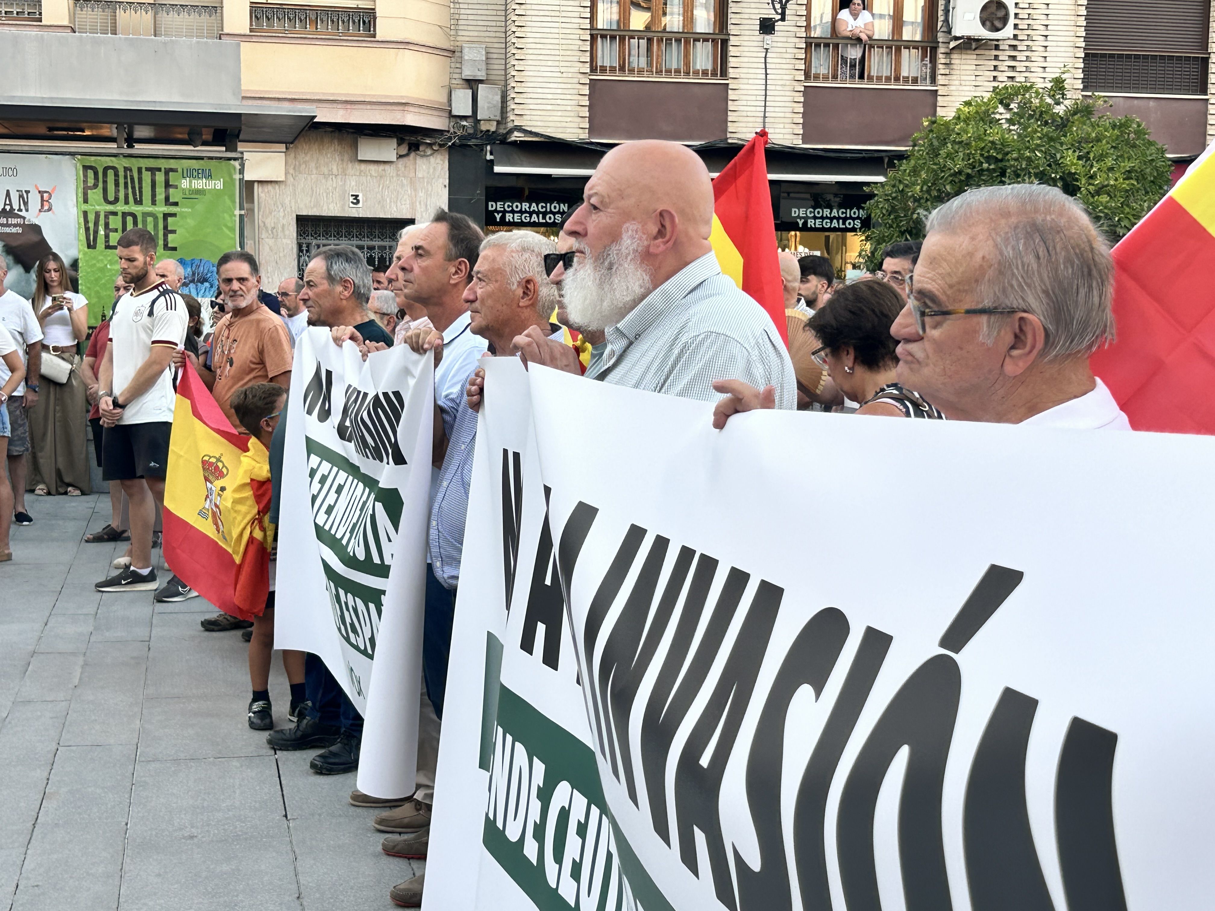 Concentración de apoyo a Ceuta en Lucena