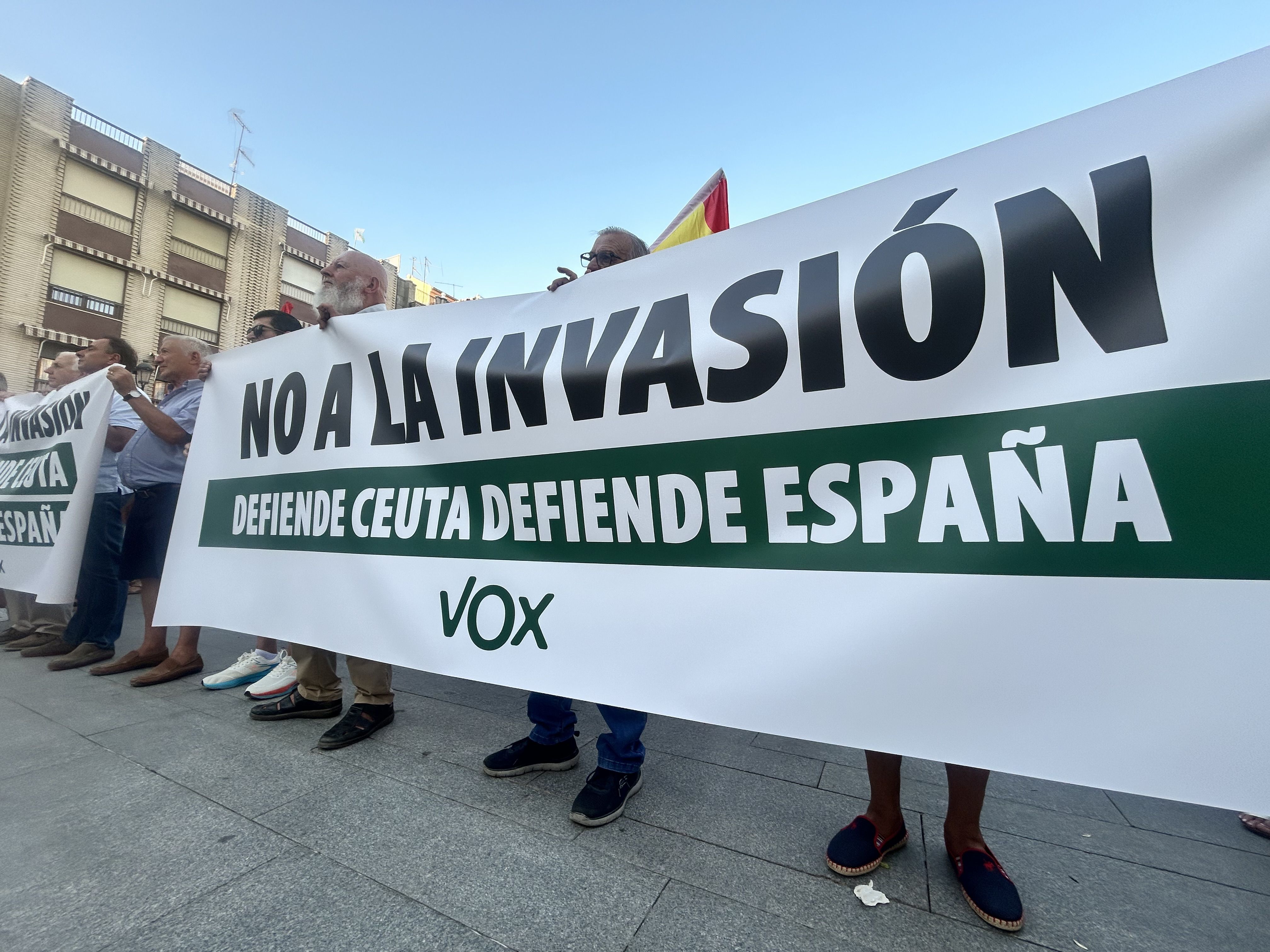 Concentración de apoyo a Ceuta en Lucena