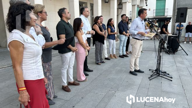Concentración de apoyo a Ceuta en Lucena Concentración de apoyo a Ceuta en Lucena