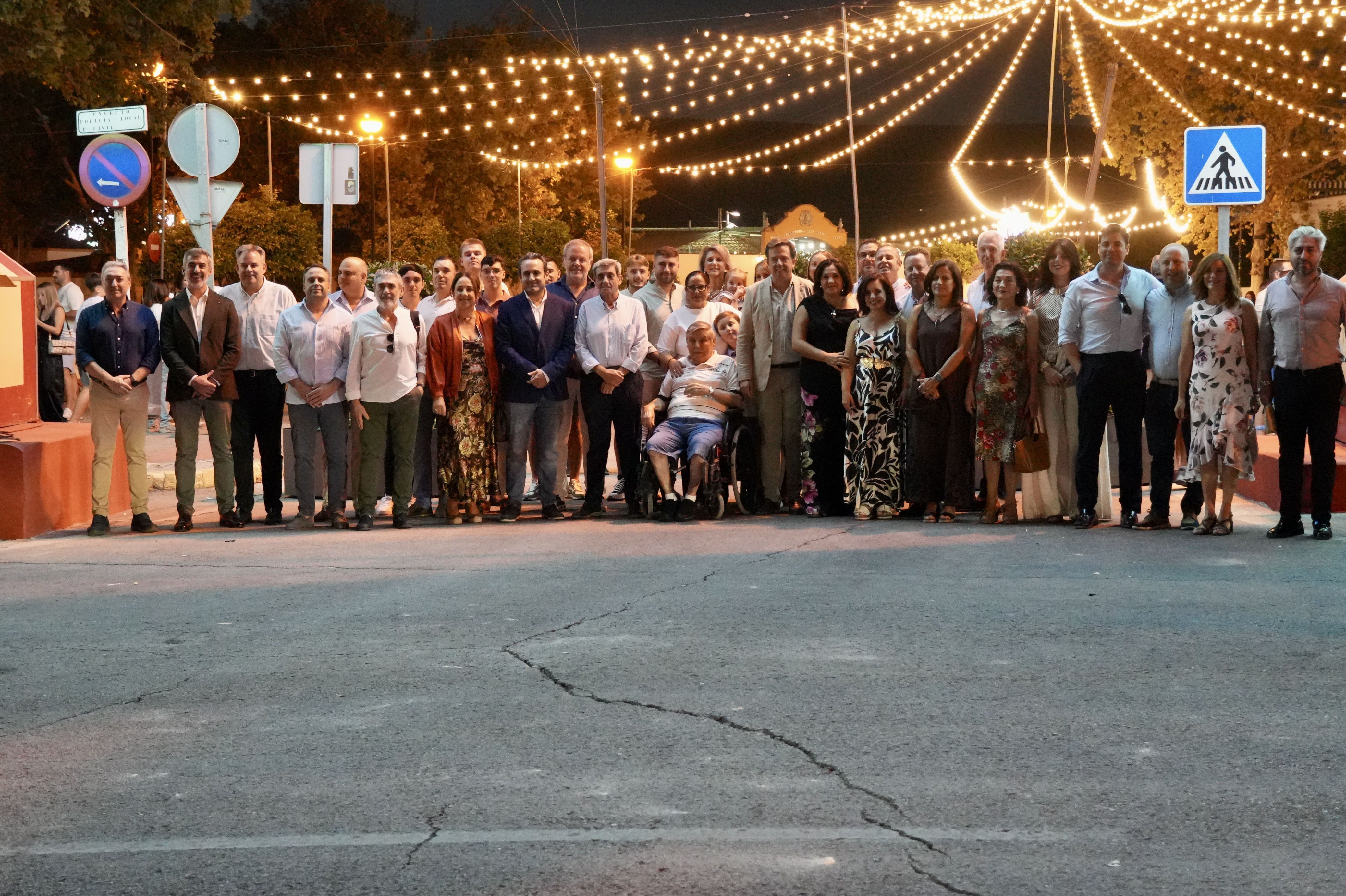 Encendido el alumbrado de la Feria del Valle