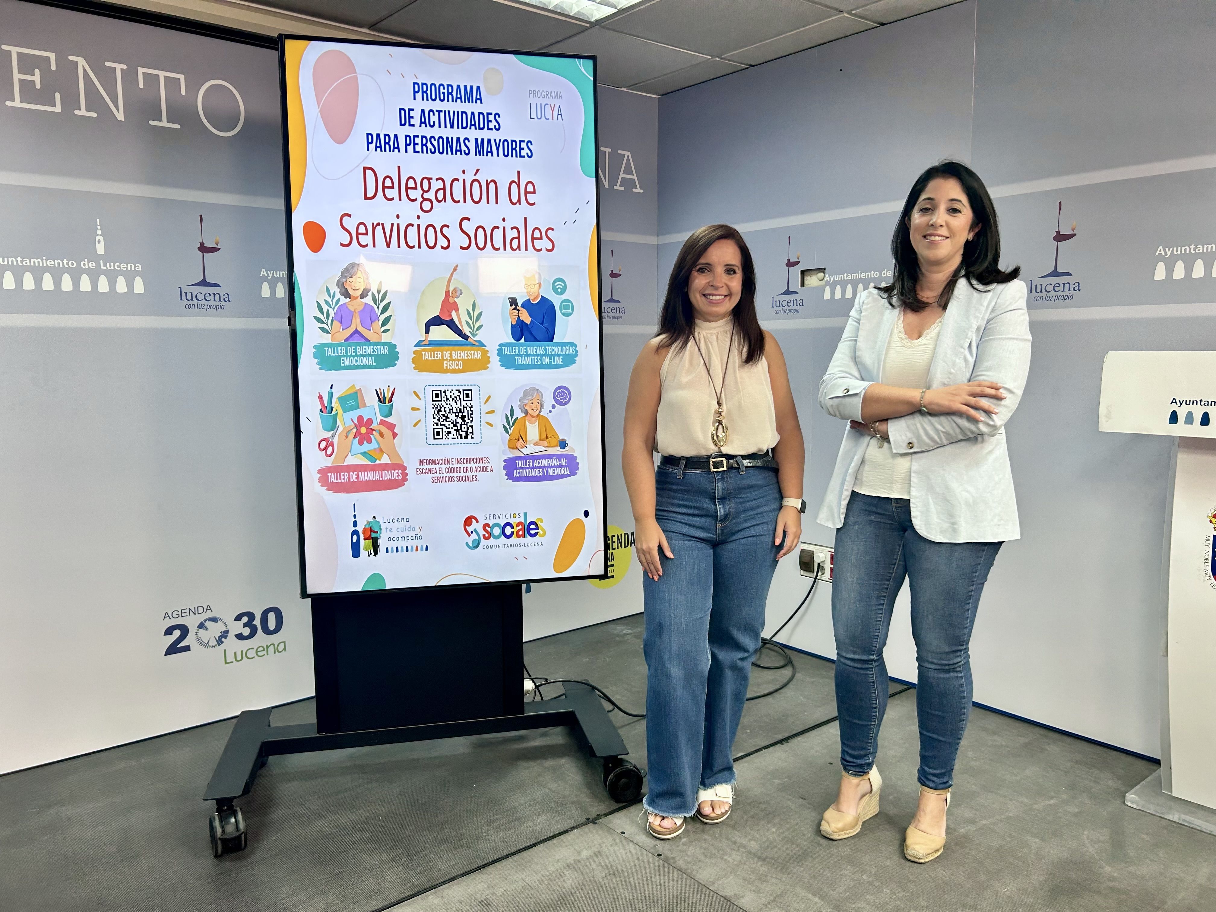 Presentación de la nueva programación de talleres para personas mayores