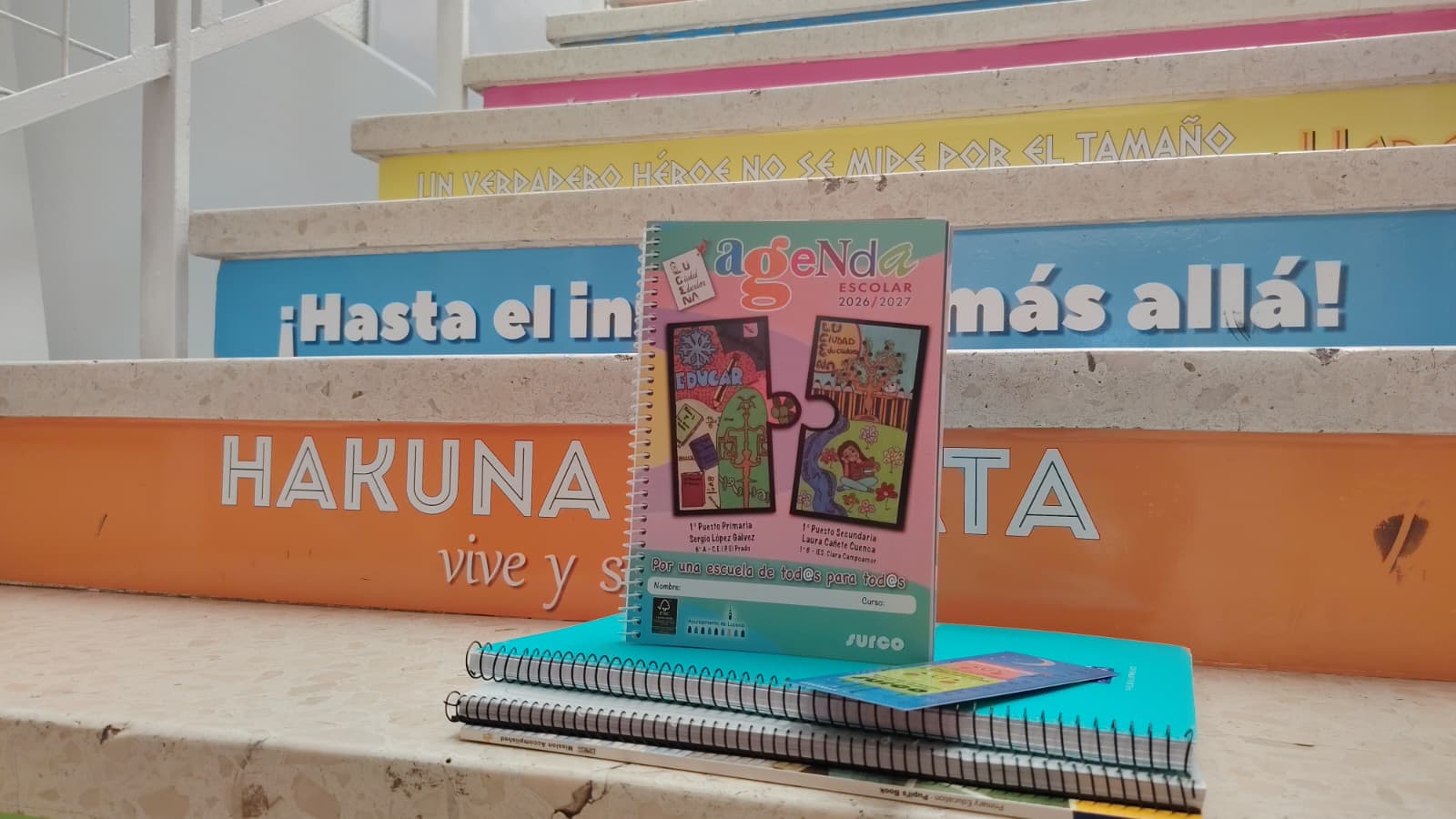 Las agendas escolares ya se están distribuyendo en los centros educativos
