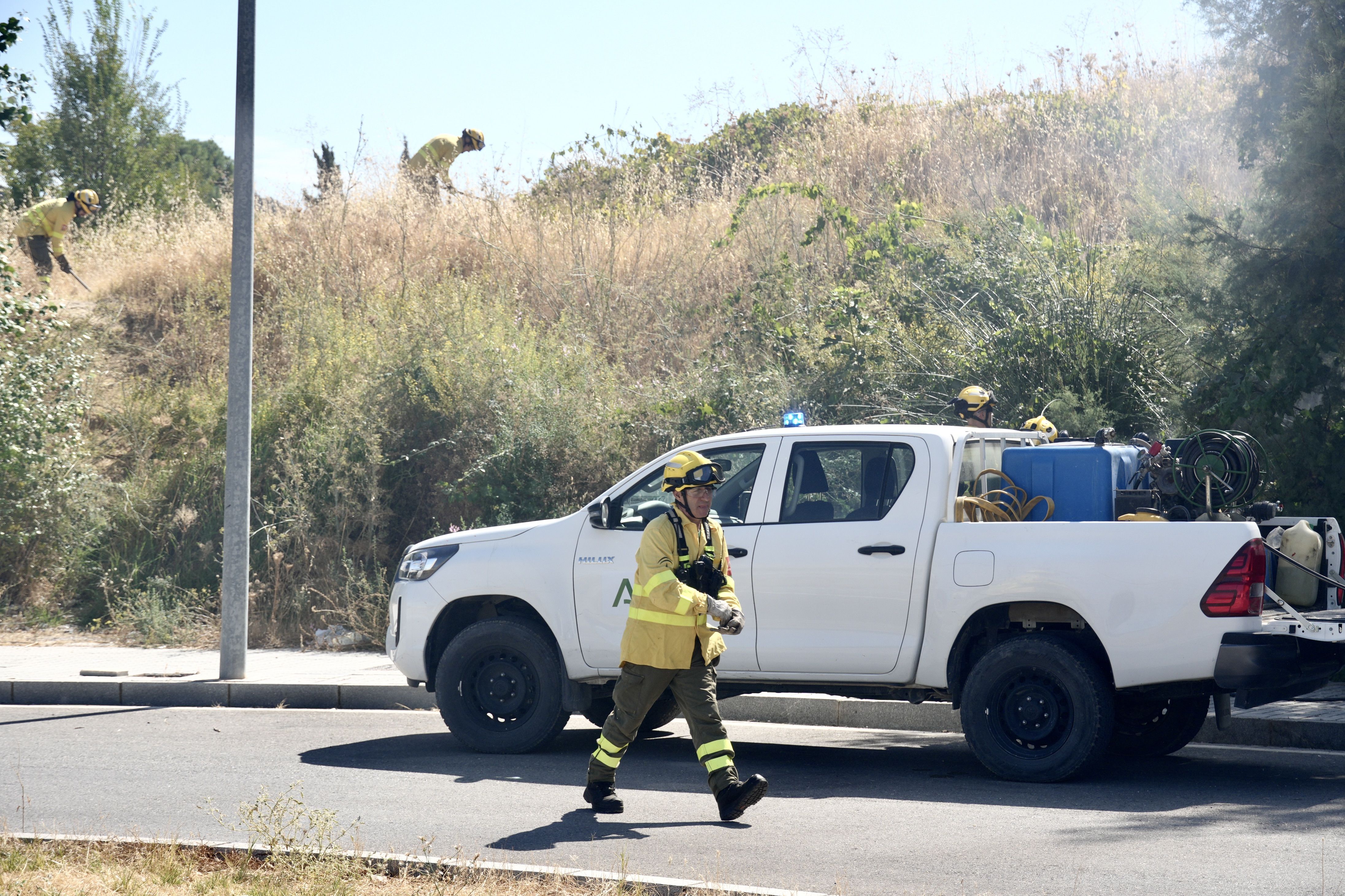 Incendio en El Zarpazo