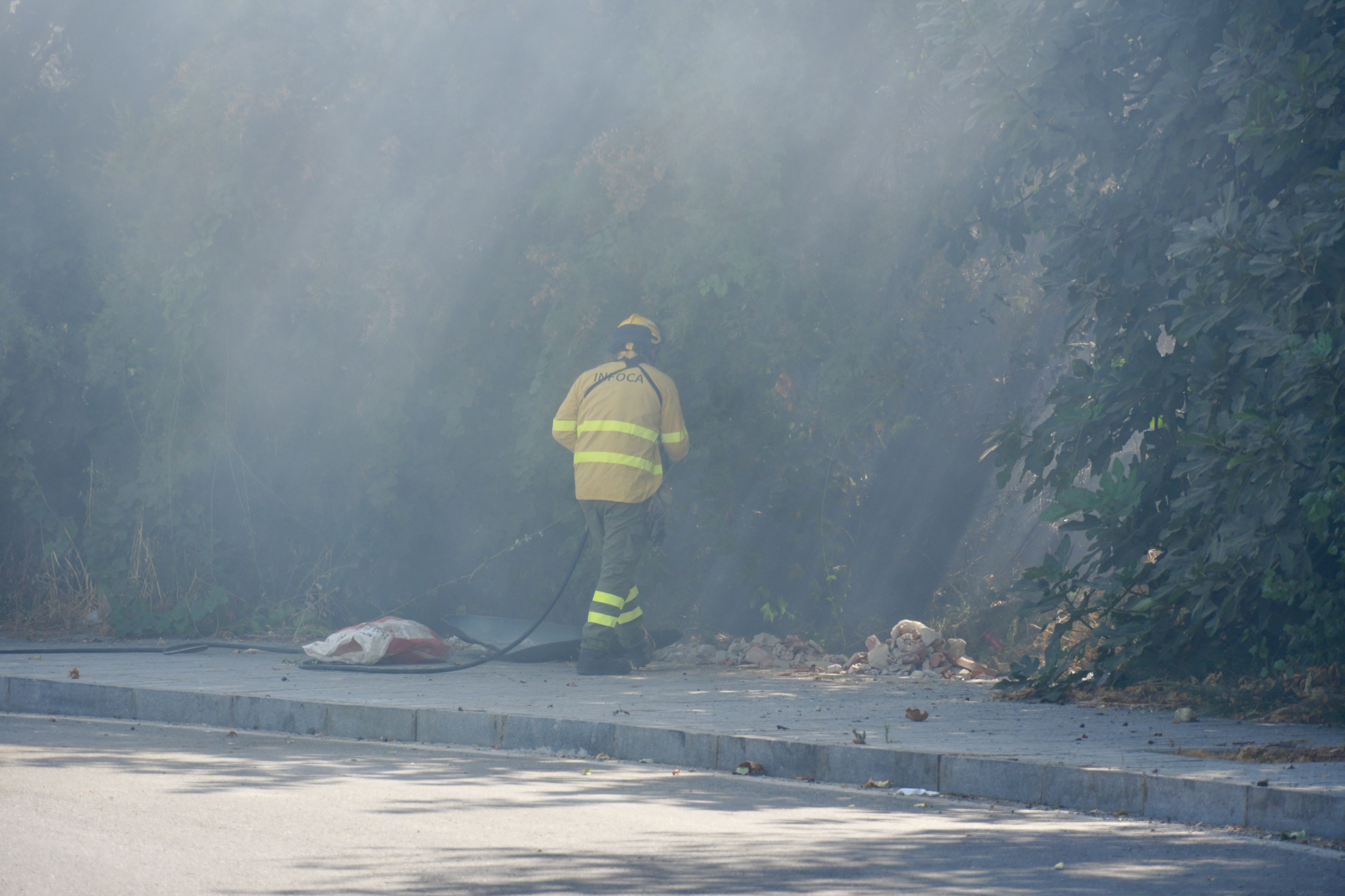 Incendio en El Zarpazo