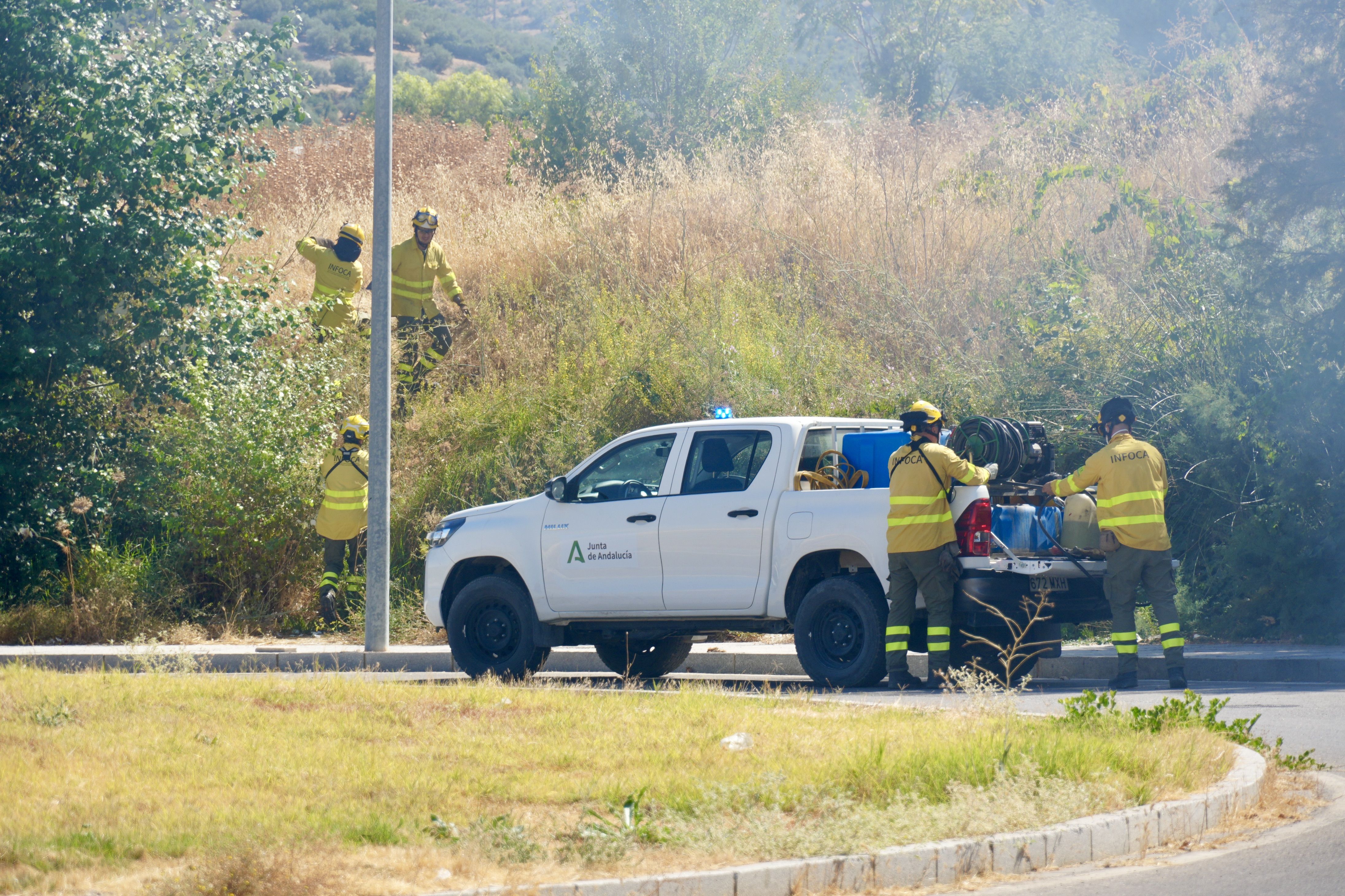 Incendio en El Zarpazo