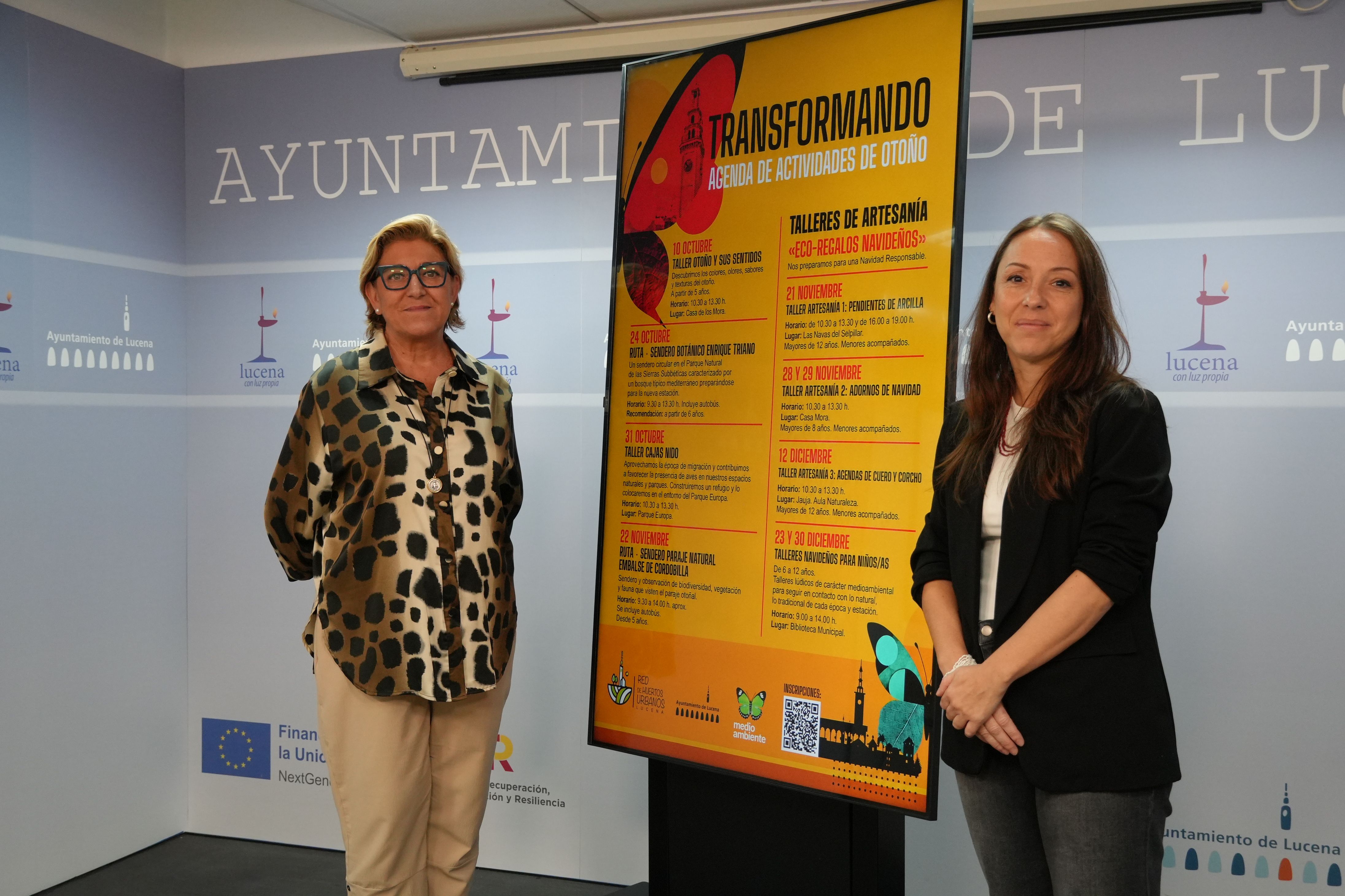 Presentación de la campaña de actividades medioambientales para los próximos meses. 