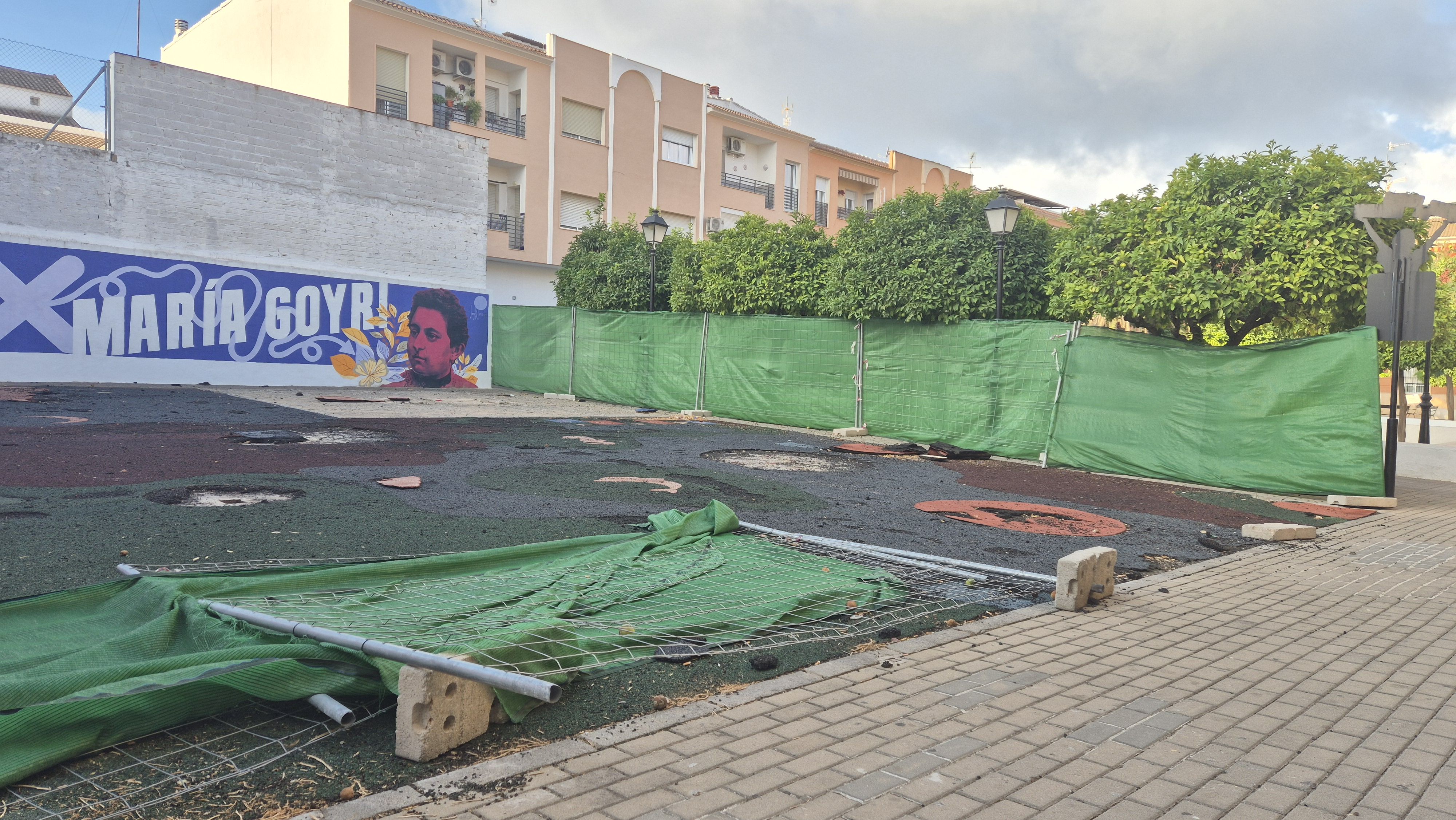 Parque infantil Huerta de la Estrella. Foto: PSOE Lucena