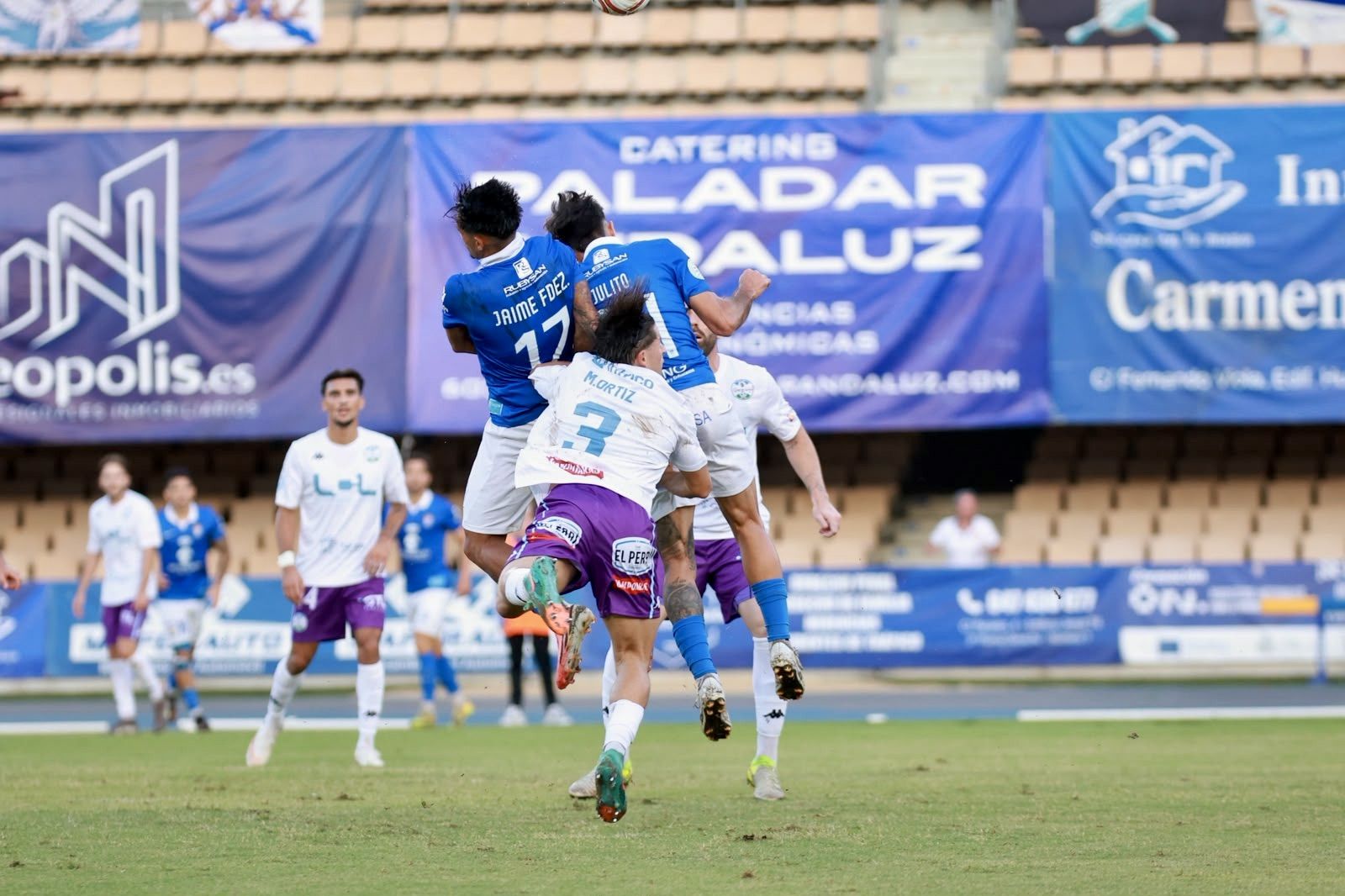 un lance del partido. Foto: Cristo García