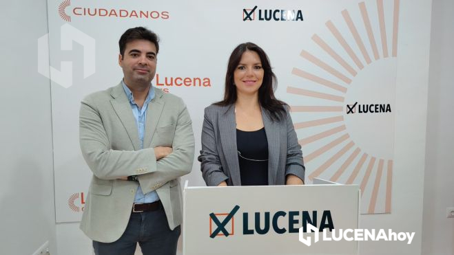Jesús López y Puri Joyera durante la rueda de prensa
