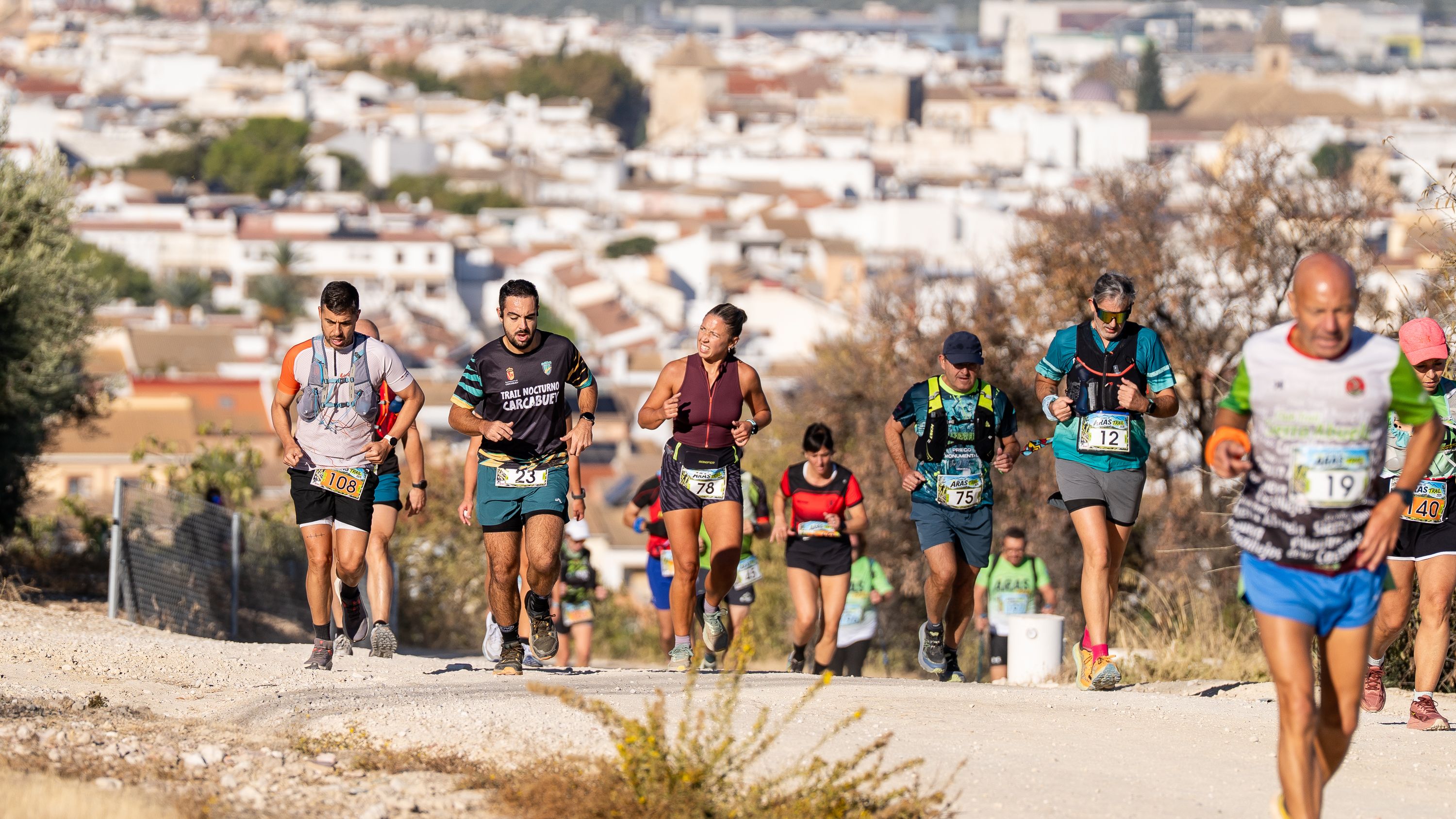 Un momento de la carrera. Galería completa en nuestro periódico LucenaDeporte.com